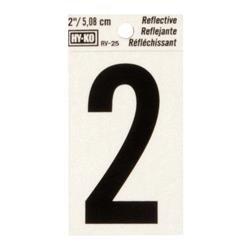Picture of Hy-Ko Products 79226 2 in. Vinyl Reflective Number 2