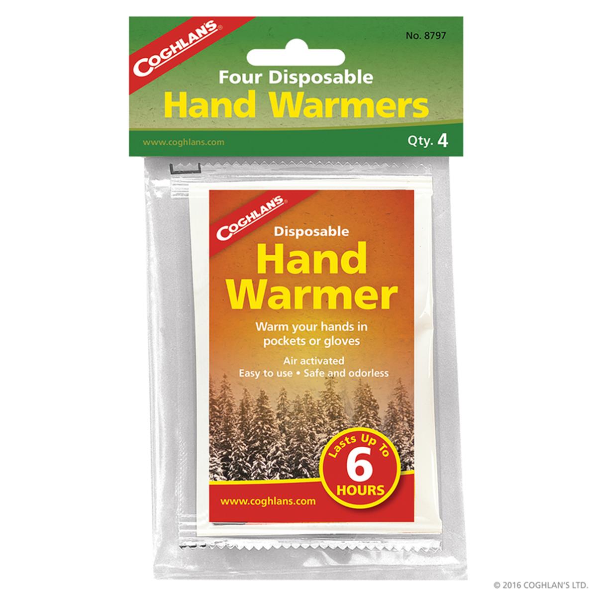 Picture of Coghlans 8049945 4 in. Hand Warmer&#44; Pack of 4