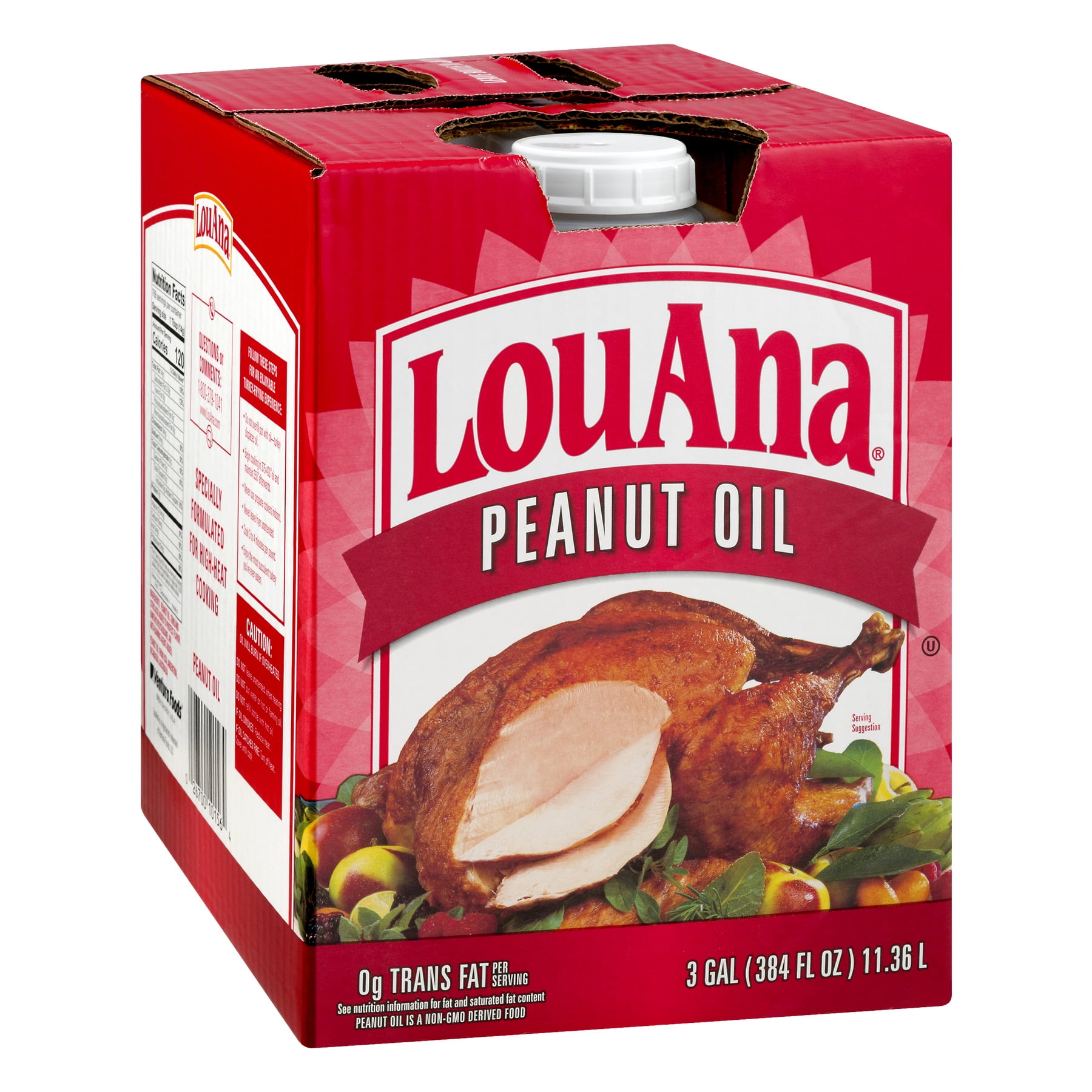 LouAna Peanut Frying Oil 3 gal Boxed