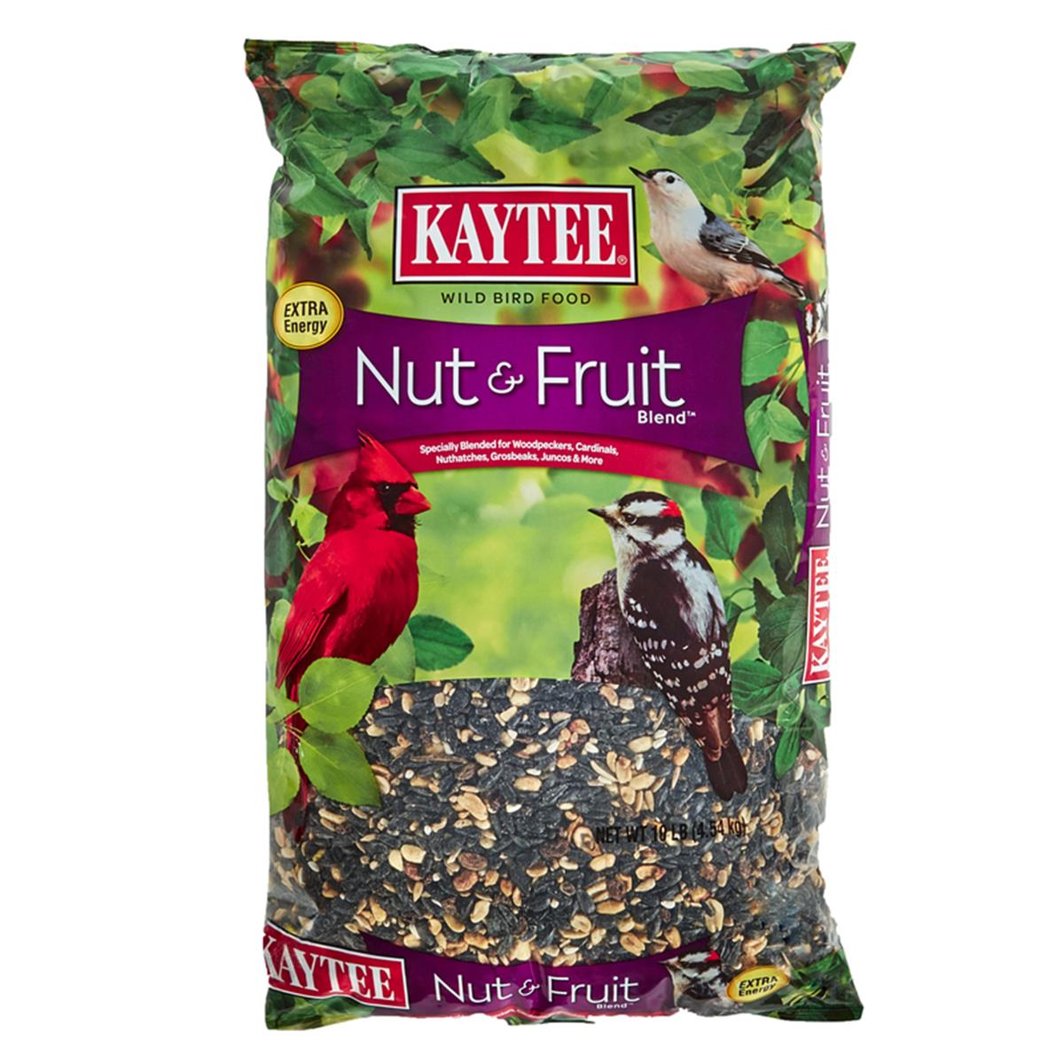Picture of Kaytee Products 8248718 10 lbs Nut & Fruit Blend Bird Food