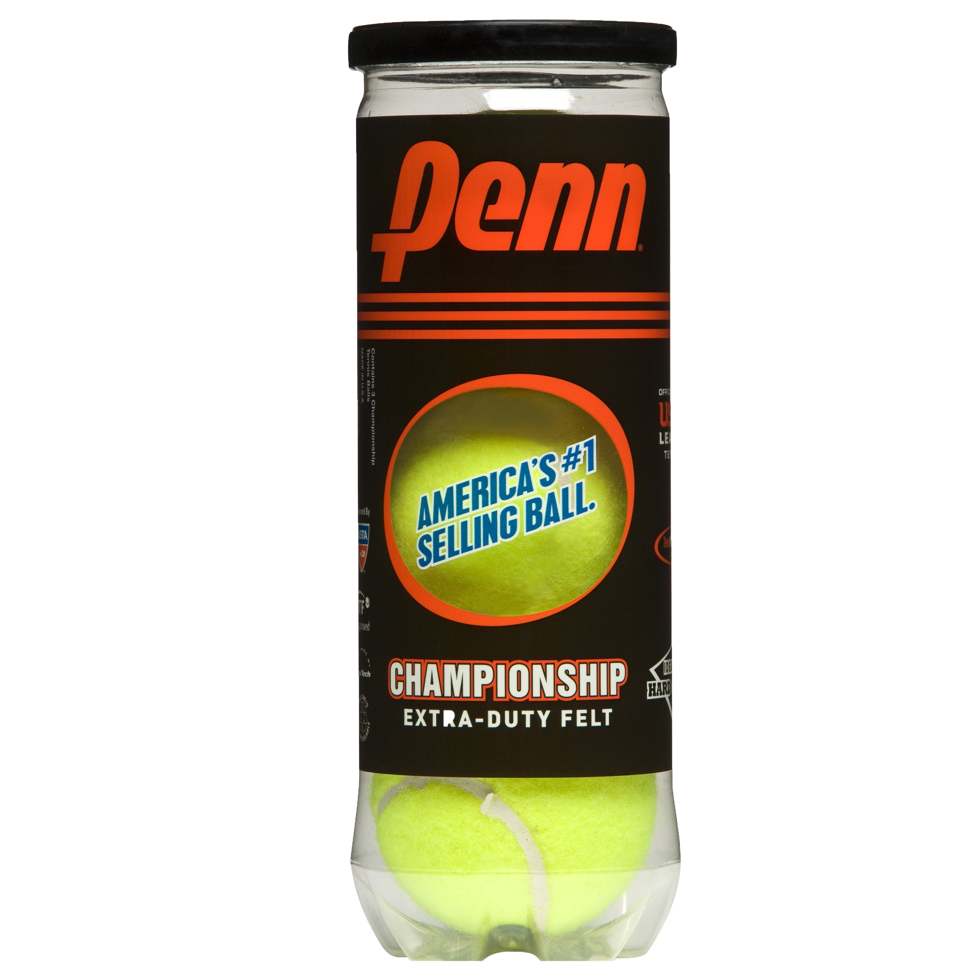 Picture of Head & PENN 84298 3 in. Tennis Ball Yellow Can