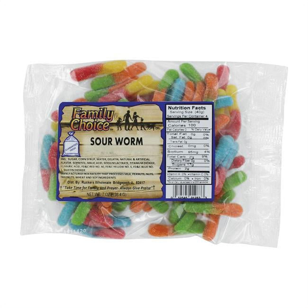 Picture of Ruckers 9235474 7.5 oz Sour Worm