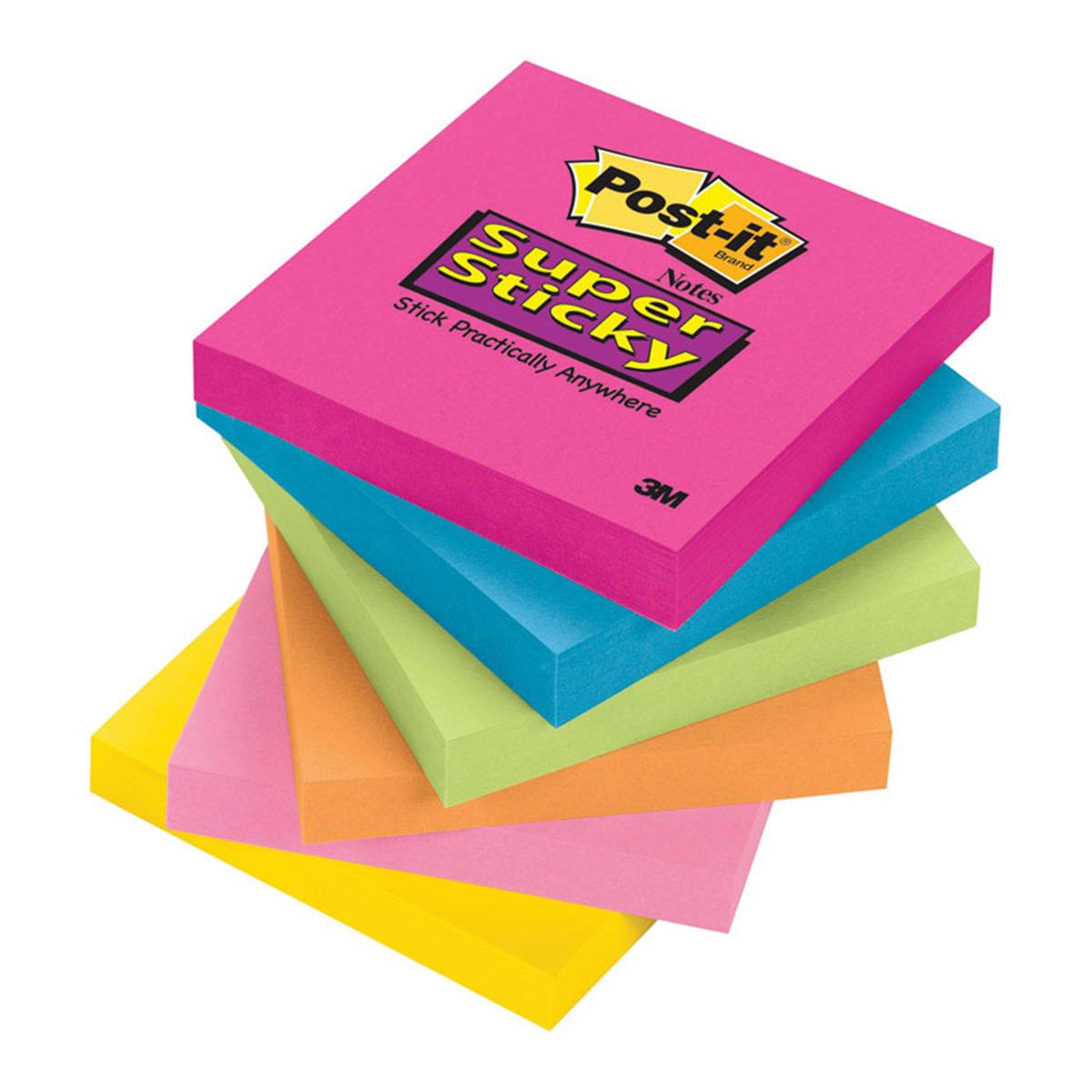 Picture of 3M 9239922 3 x 3 in. Super Sticky Note Pad