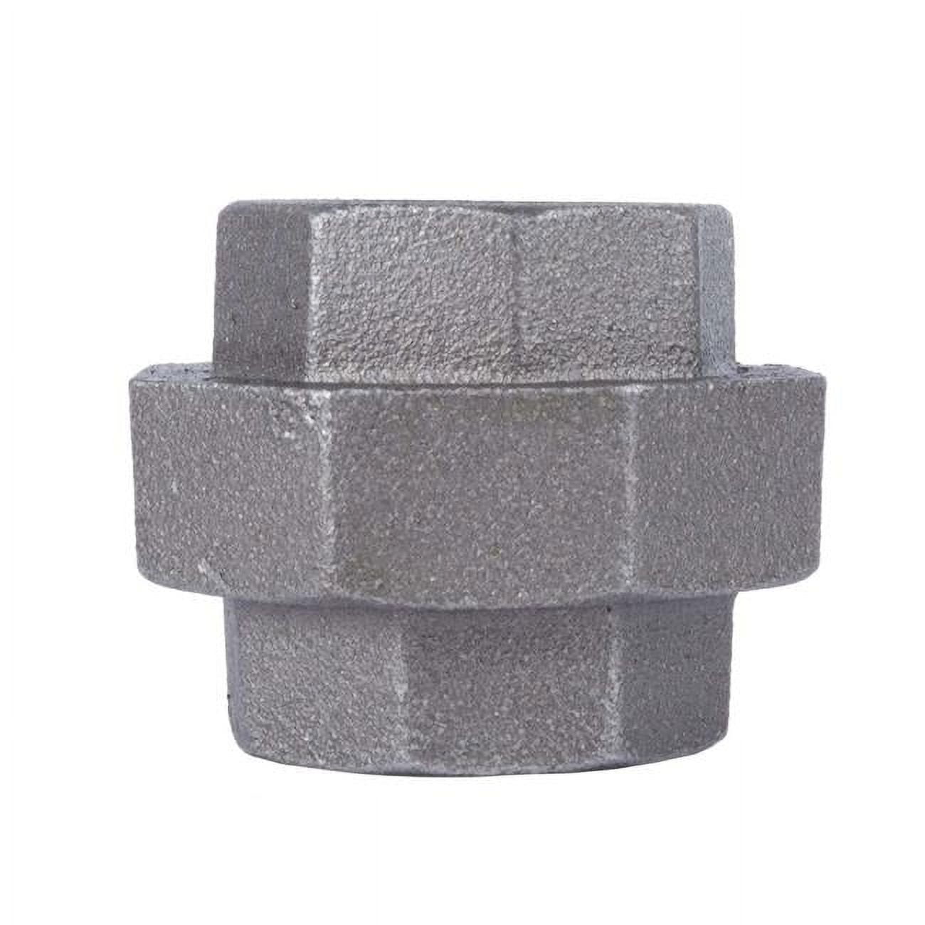 1.5 in. Malleable Iron Union, Black