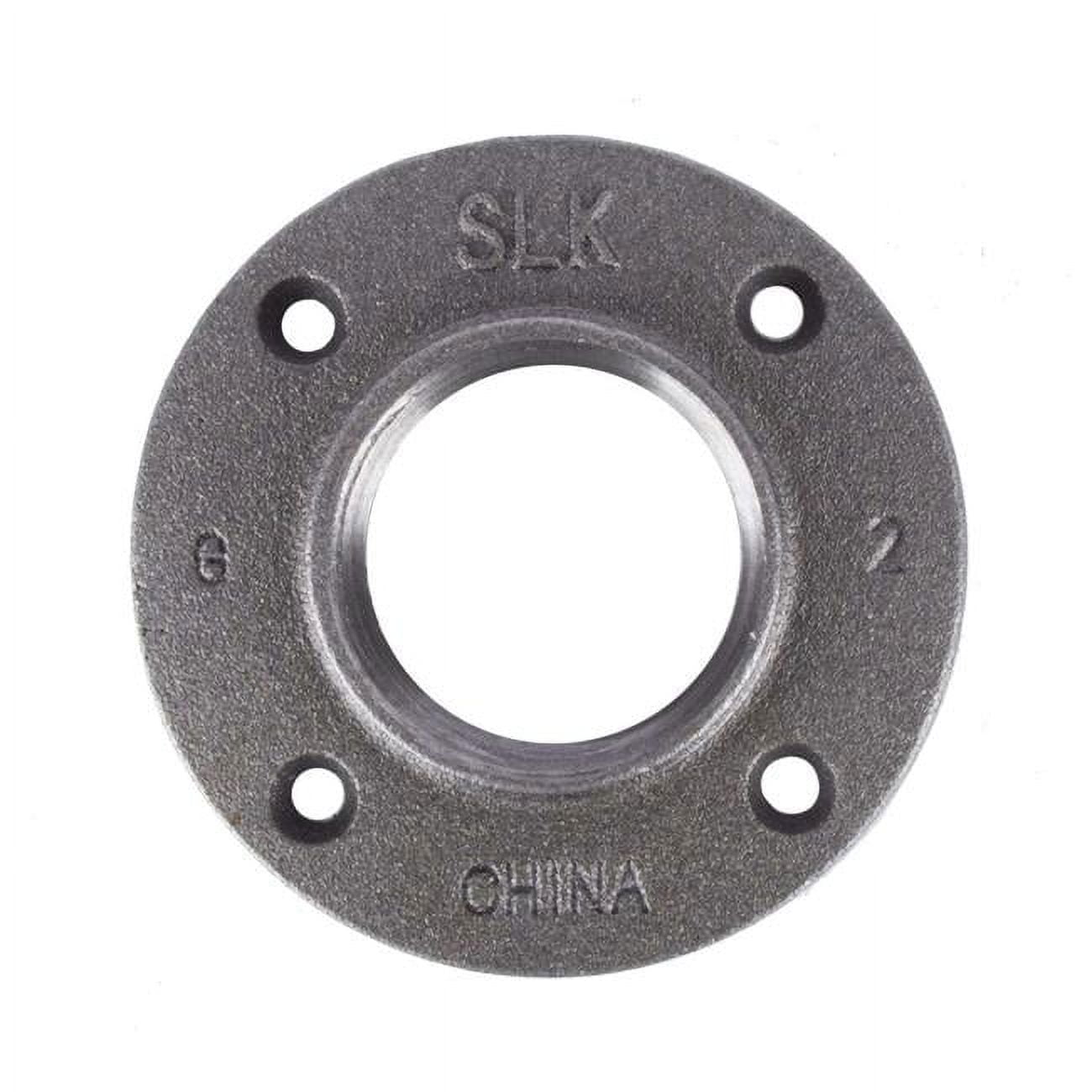 2 in. Floor Flange, Black