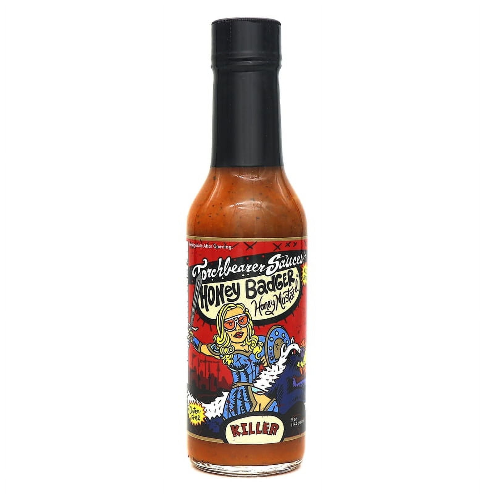 8071526 5 oz Honey Badger Mustard Sauce