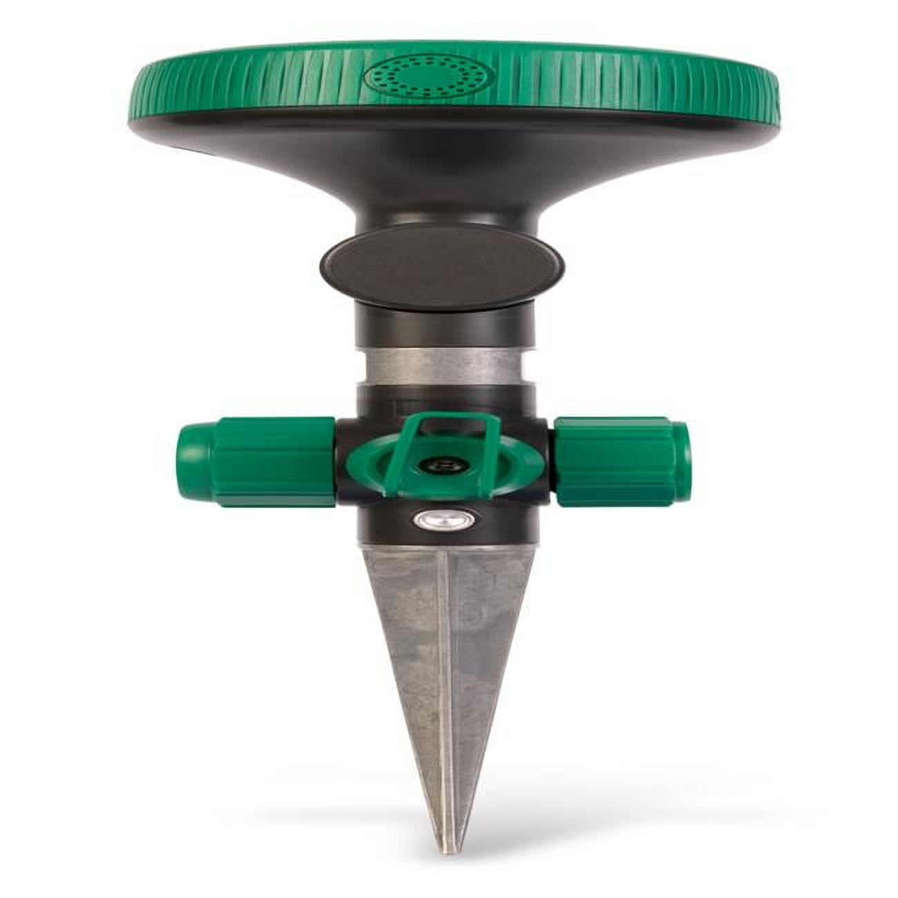 1250 Sq. ft. Metal Spike Base 4-Pattern Spot Sprinkler