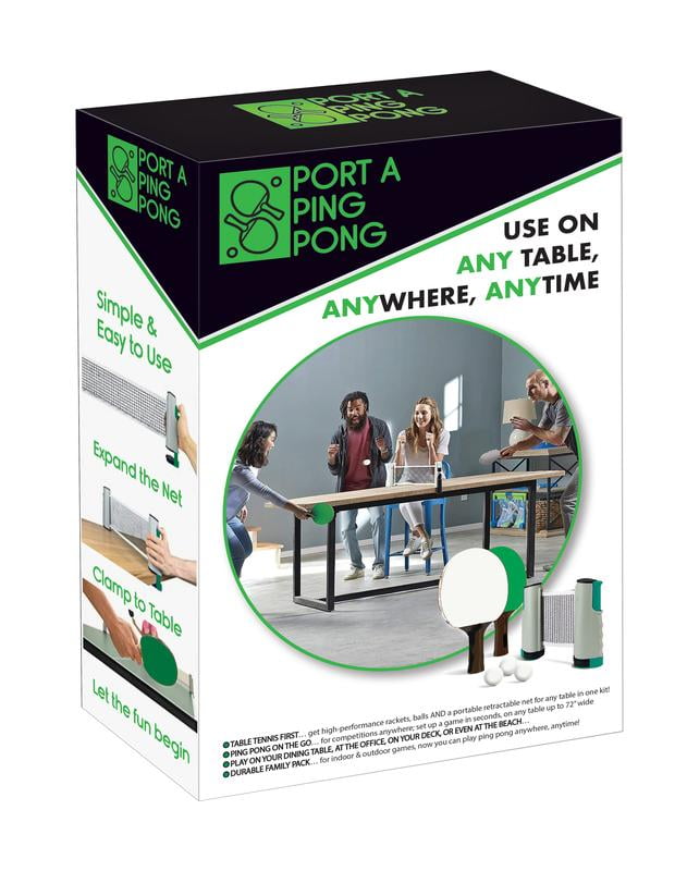Picture of As Seen On TV 6003602 Fuller Brush Port A Portable Table Ping Pong Set