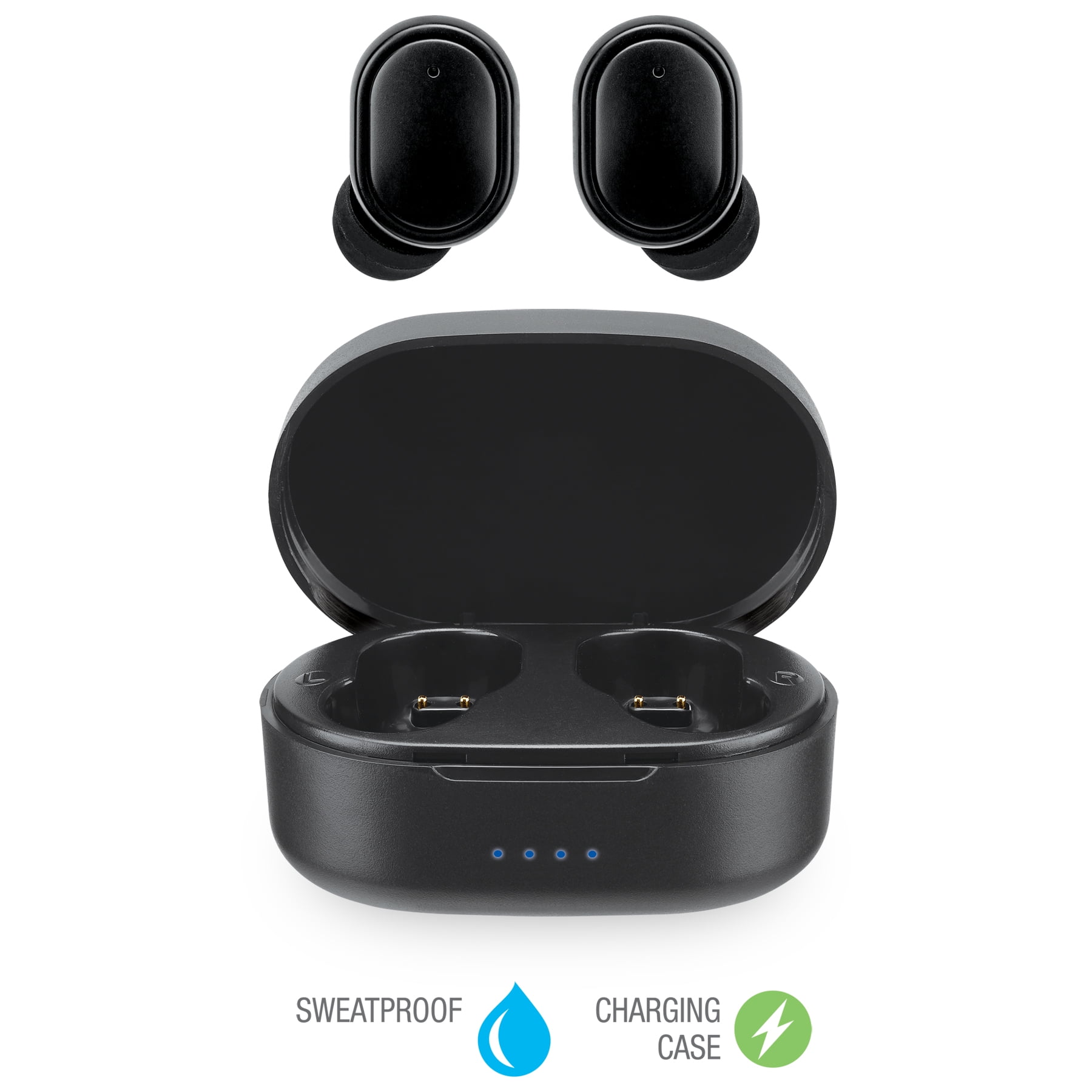 6041345 Truly Wireless Bluetooth Sweatproof Earbuds with Charging Case