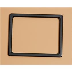 9027412 7 x 5.5 in. Frame Plastic Sign Holder, Black