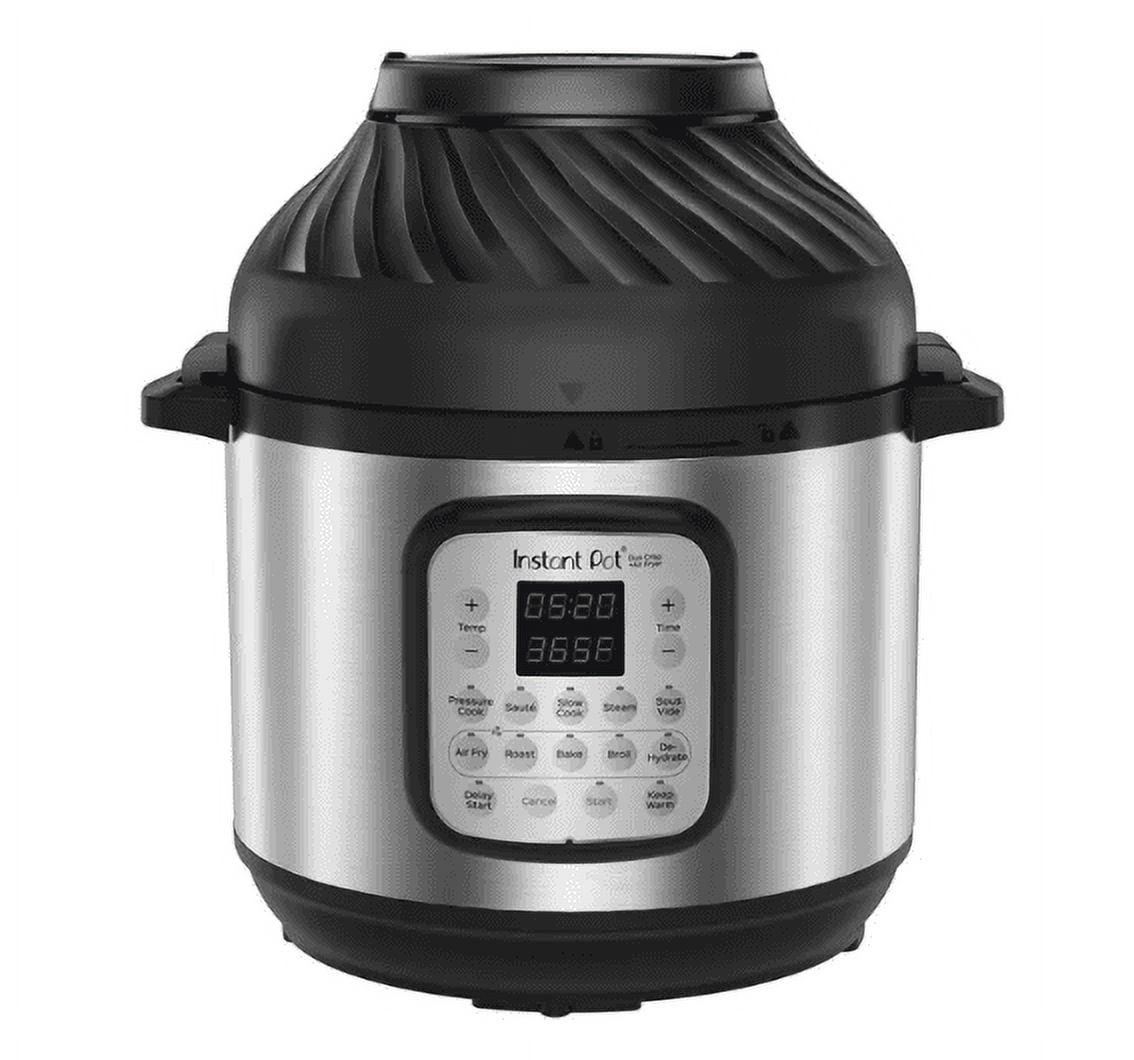 Picture of Instant Pot 6010893 8 qt. Duo Crisp Stainless Steel Pressure Cooker&#44; Black & Silver