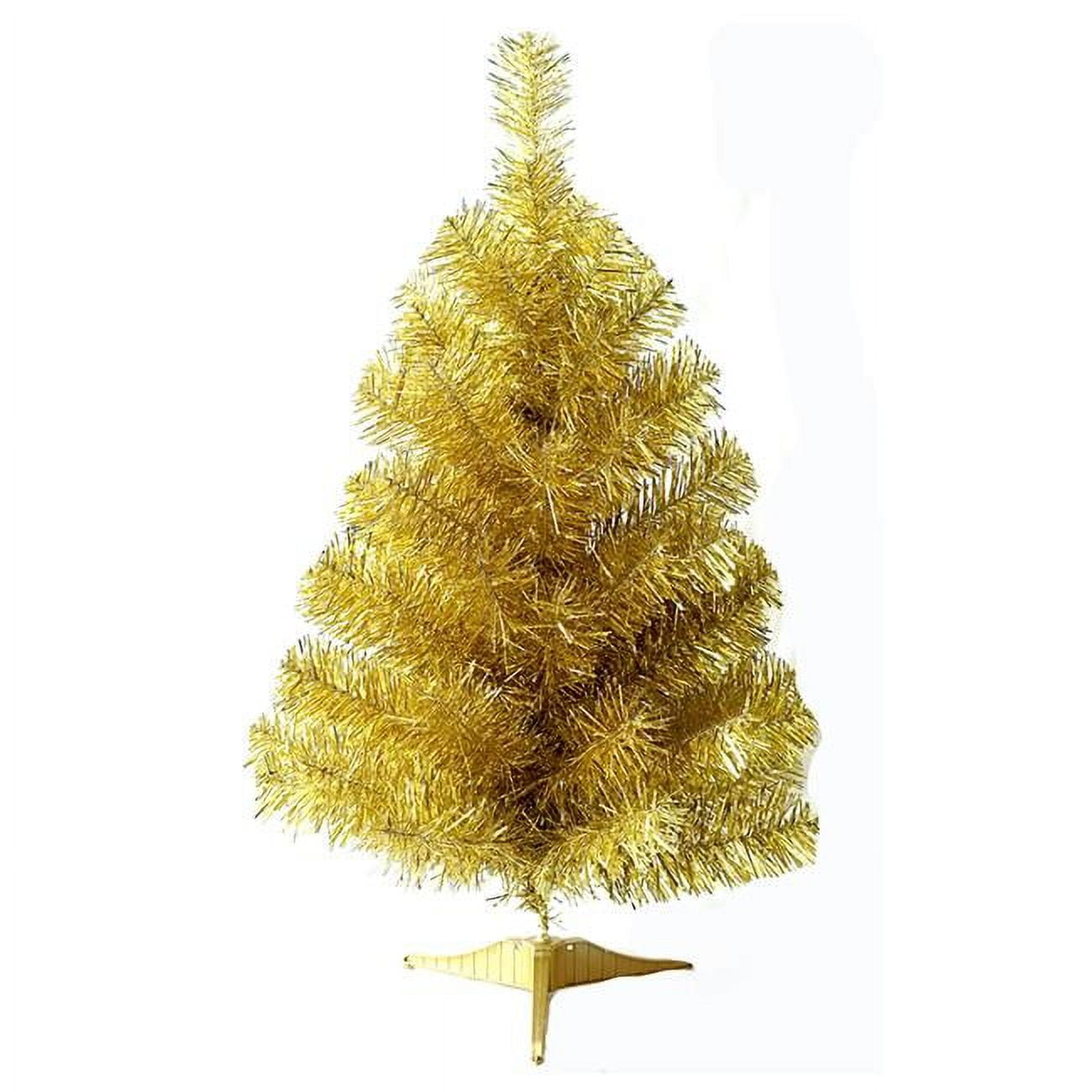 Picture of Celebrations 9071025 Gold Tabletop Tree Indoor Christmas Decor