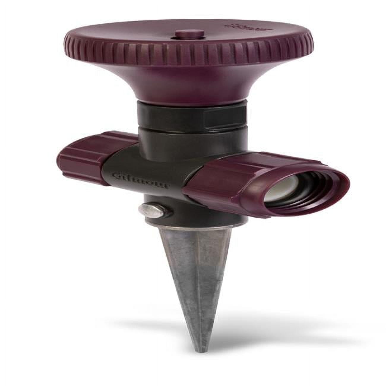 800 sq ft. Metal Spike Base Spot Sprinkler, Purple