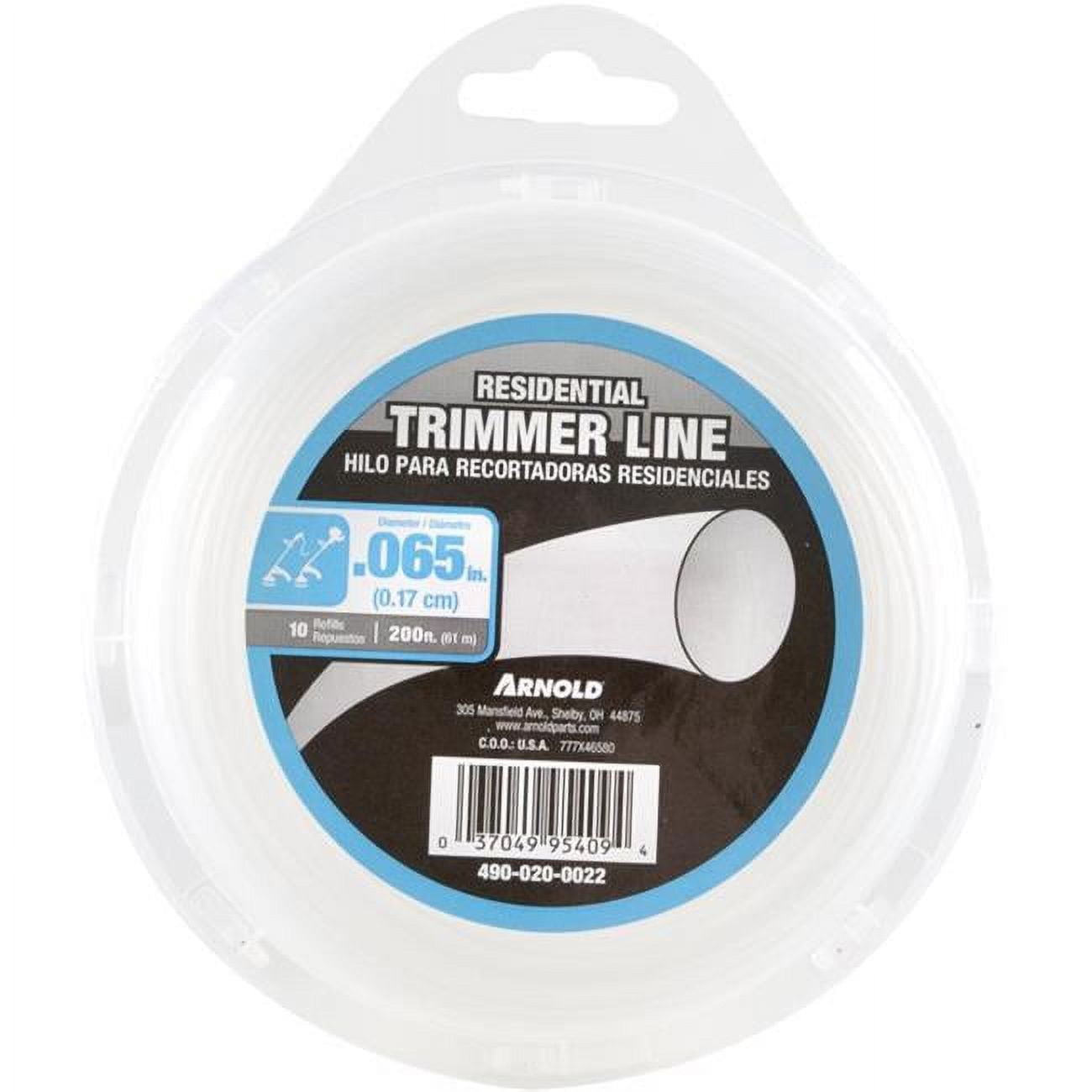 Picture of Arnold 7002892 0.065 in. x 200 ft. Residential Grade Trimmer Line&#44; Clear
