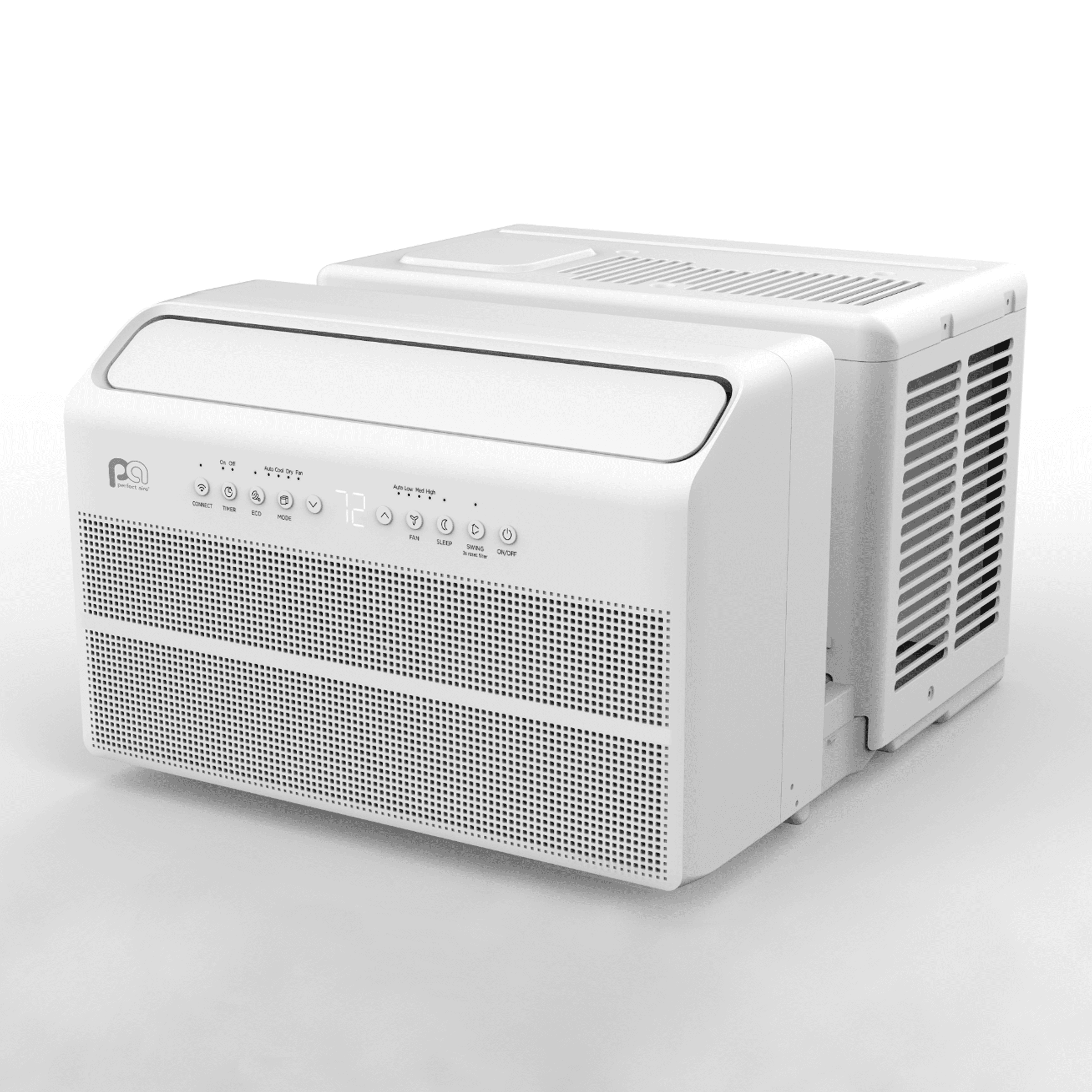 Picture of Perfect Aire 4006552 8000 BTU WIFI Window Air Conditioner with Remote&#44; White