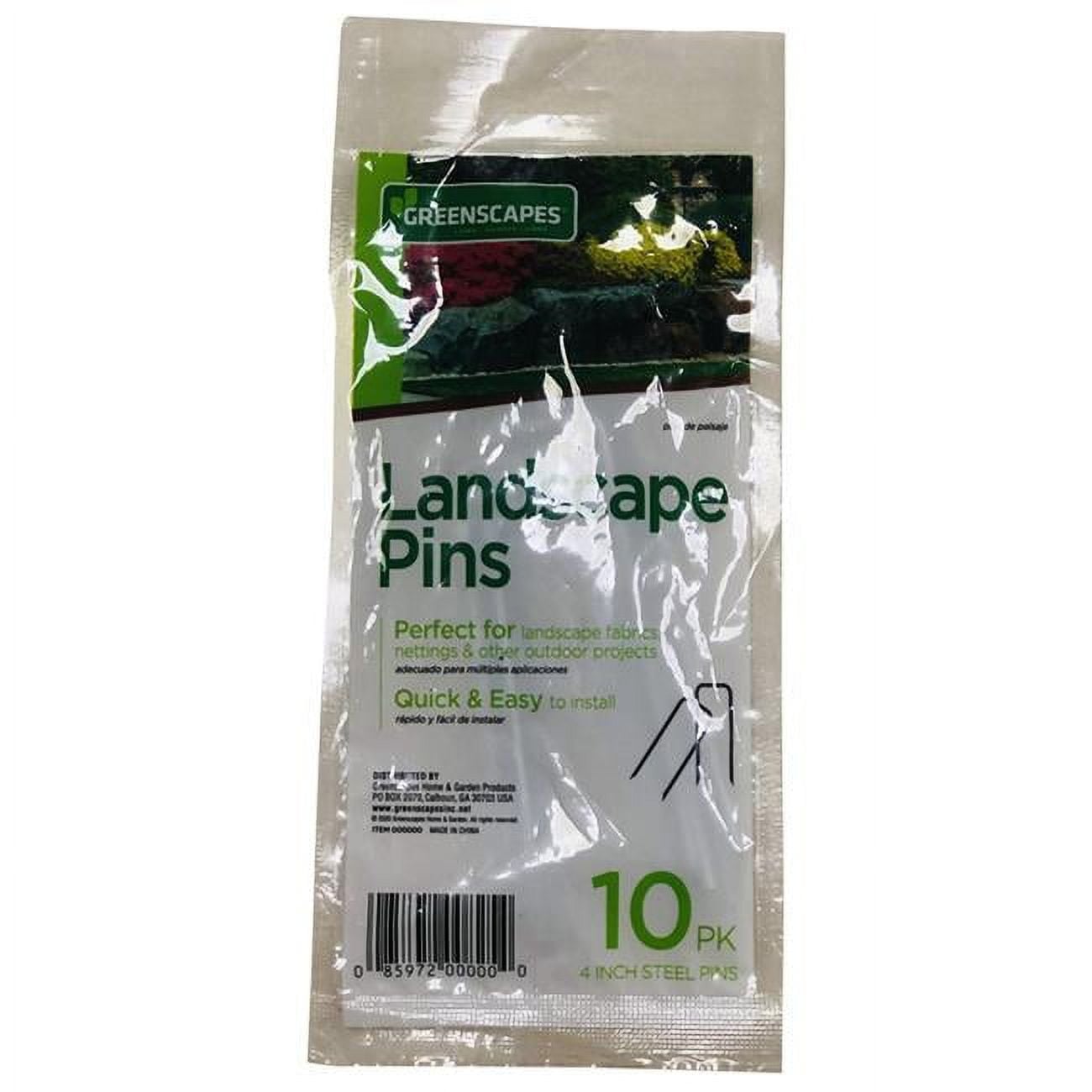 1 x 4 in. Steel Landscape Fabric Pins - Pack of 10