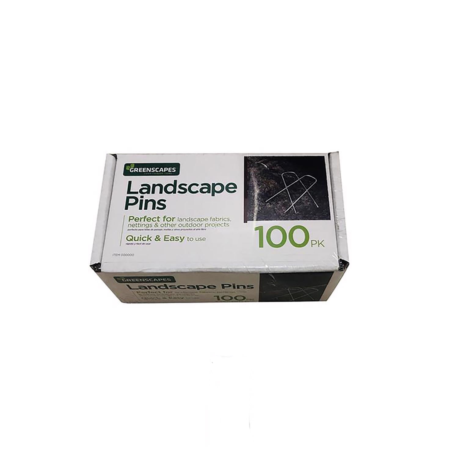 1 x 4.5 in. Fabric Garden Staples - Pack of 100