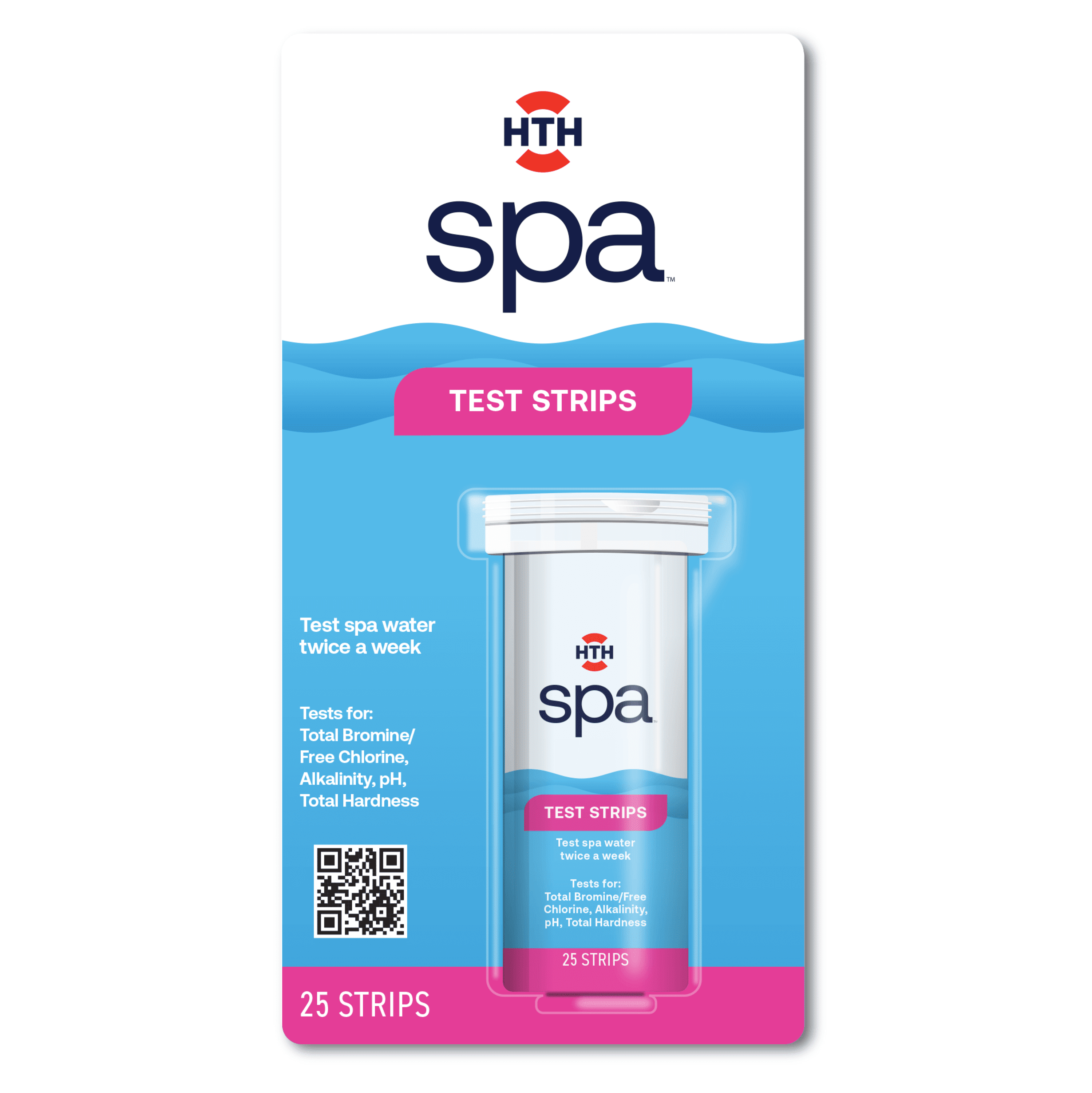 8999138 SPA Test Strips - 25 Count - Pack of 5
