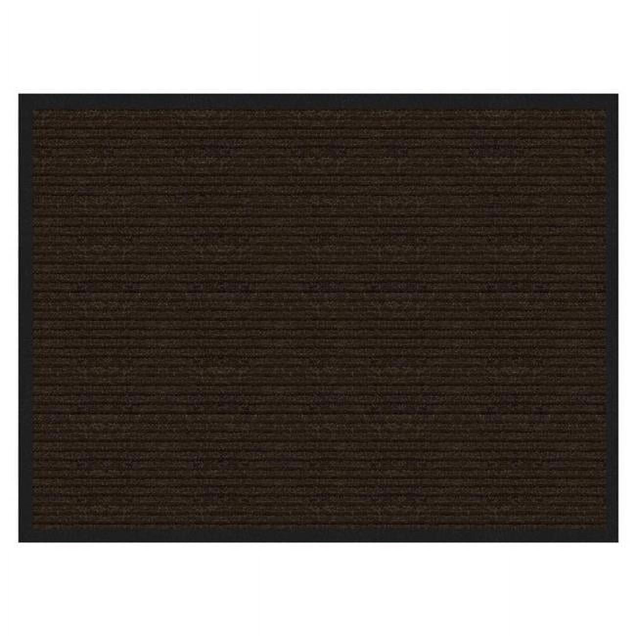 6038896 48 in. Vinyl Floor Protector Mat, Black