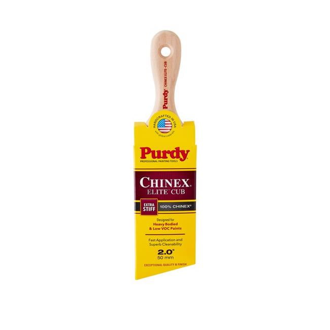 2 in. Chinex Elite Cub Extra Stiff Angle Trim Paint Brush