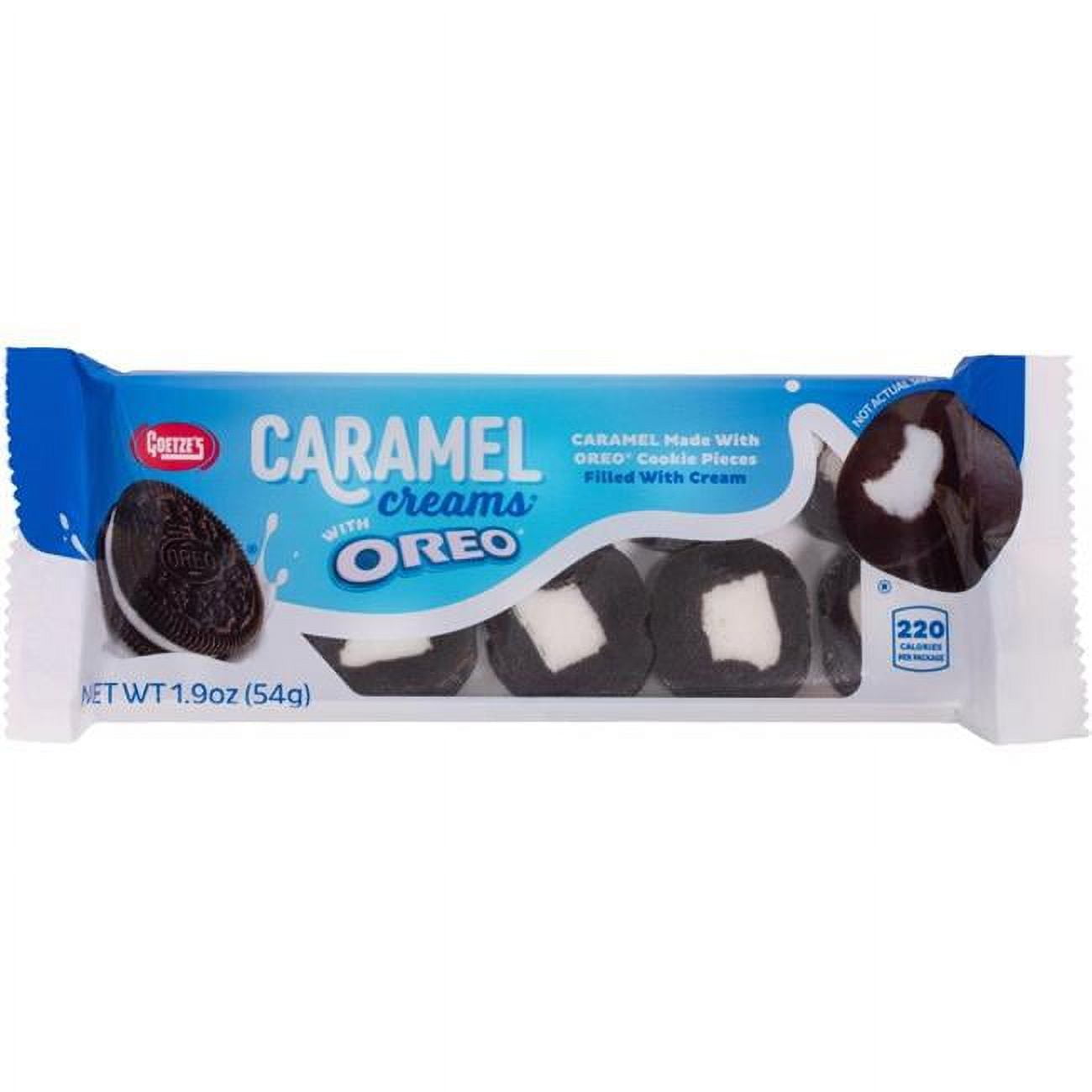 Picture of Goetze 6019096 1.9 oz Candy Caramel Creams Oreo&#44; Pack of 20