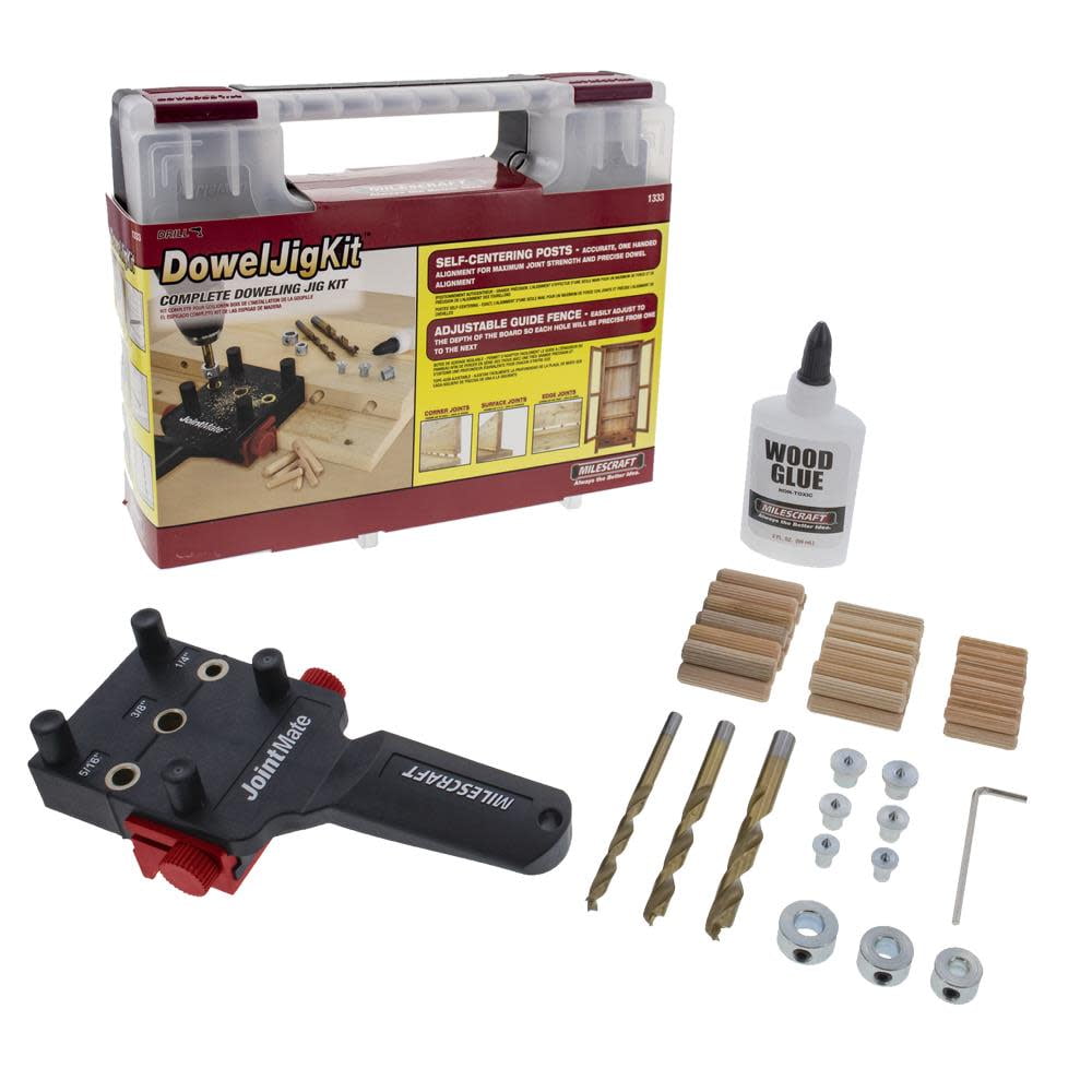 Picture of Milescraft 2020643 Doweling Jig Kit, 74 Piece