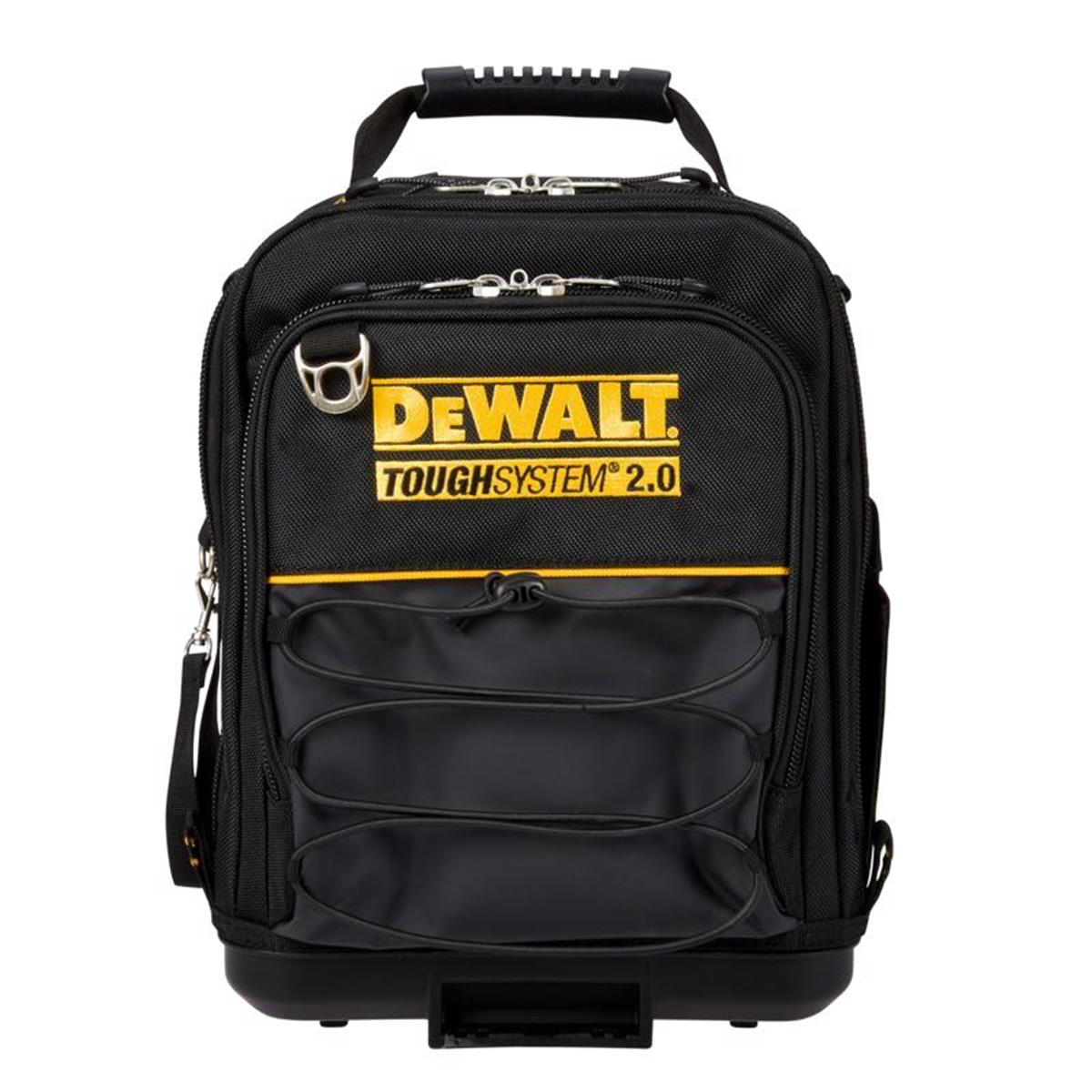 Picture of Dewalt 2019713 15.25 x 11.75 in. Ballistic Nylon Compact Tool Bag&#44; Black & Yellow