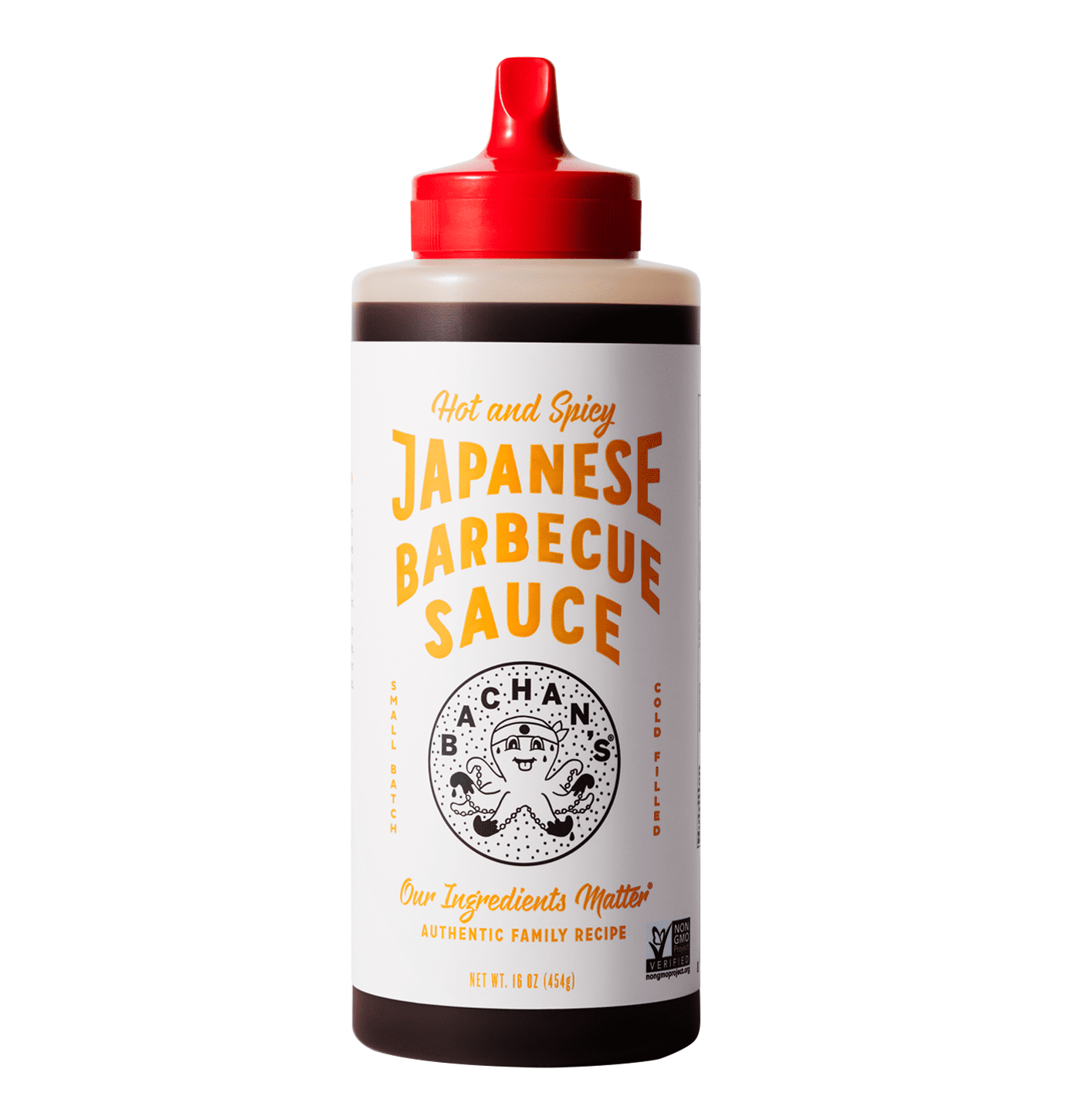 Picture of Bachan 8079044 16 oz Hot & Spicy Japanese Teriyaki Barbecue Sauce