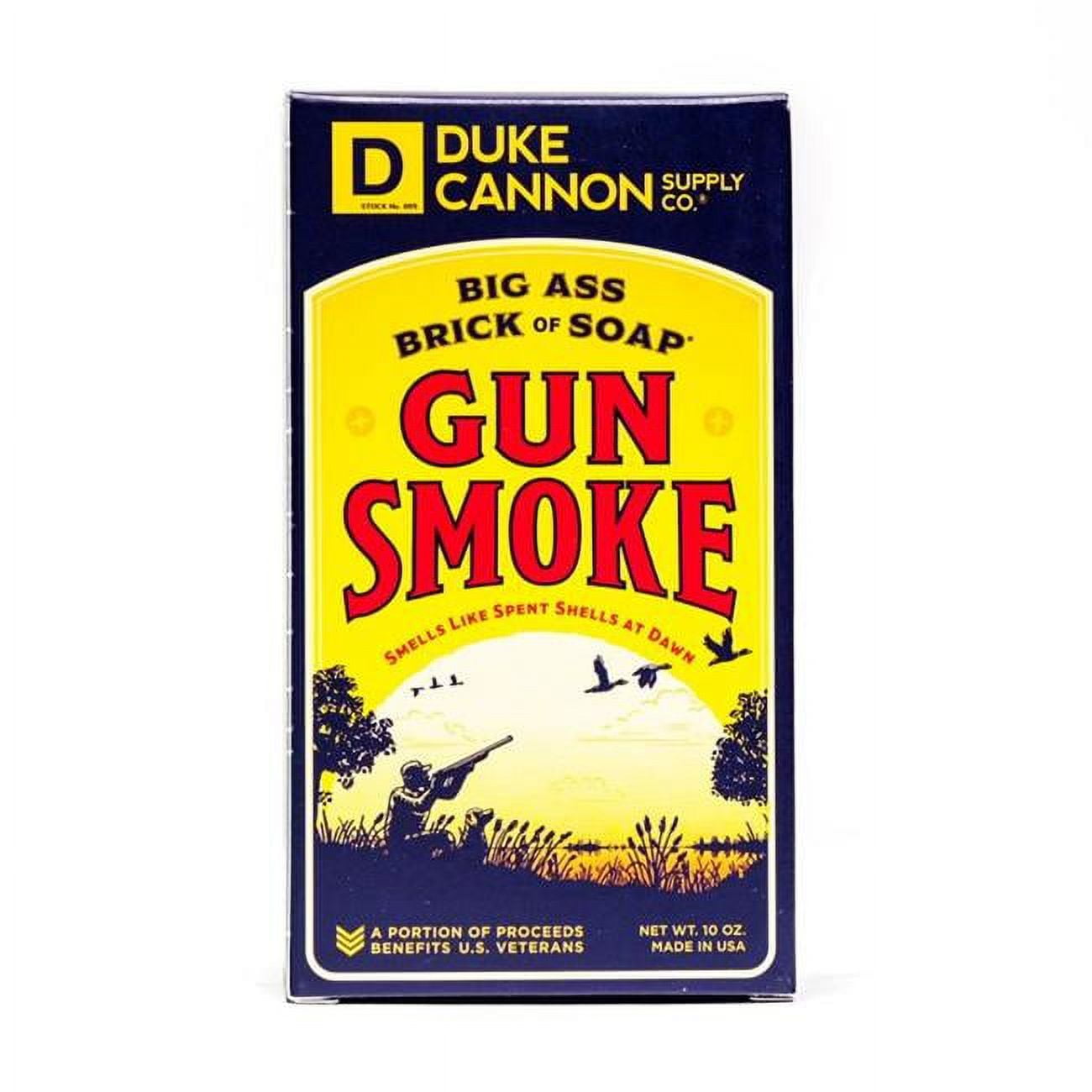 10 oz Gun Smoke Herbal Soap, Gray