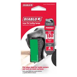 Picture of Diablo 1000811 180 Grit Ultra Fine Flat Surface Sanding Sponge&#44; Black & Green