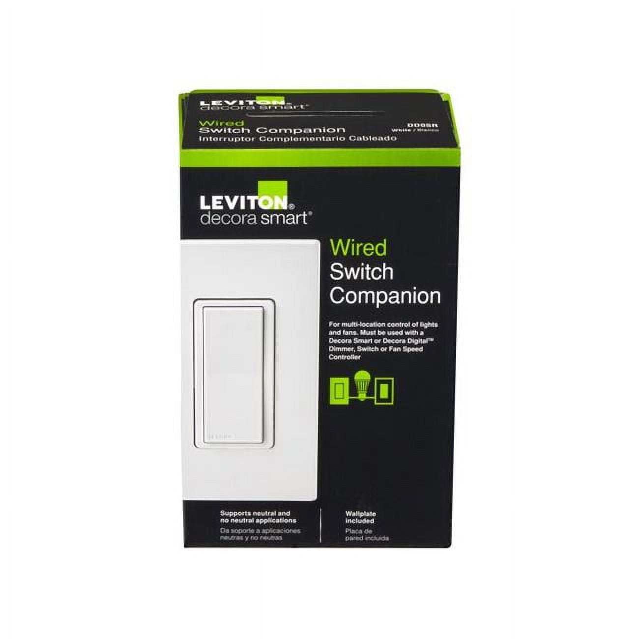 Decora Smart Three Pole Remote Switch, White