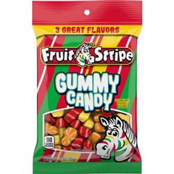 Picture of Fruit Stripe 6038558 3.25 oz Lemon&#44; Cherry & Tangerine Gummy Candy - Pack of 12
