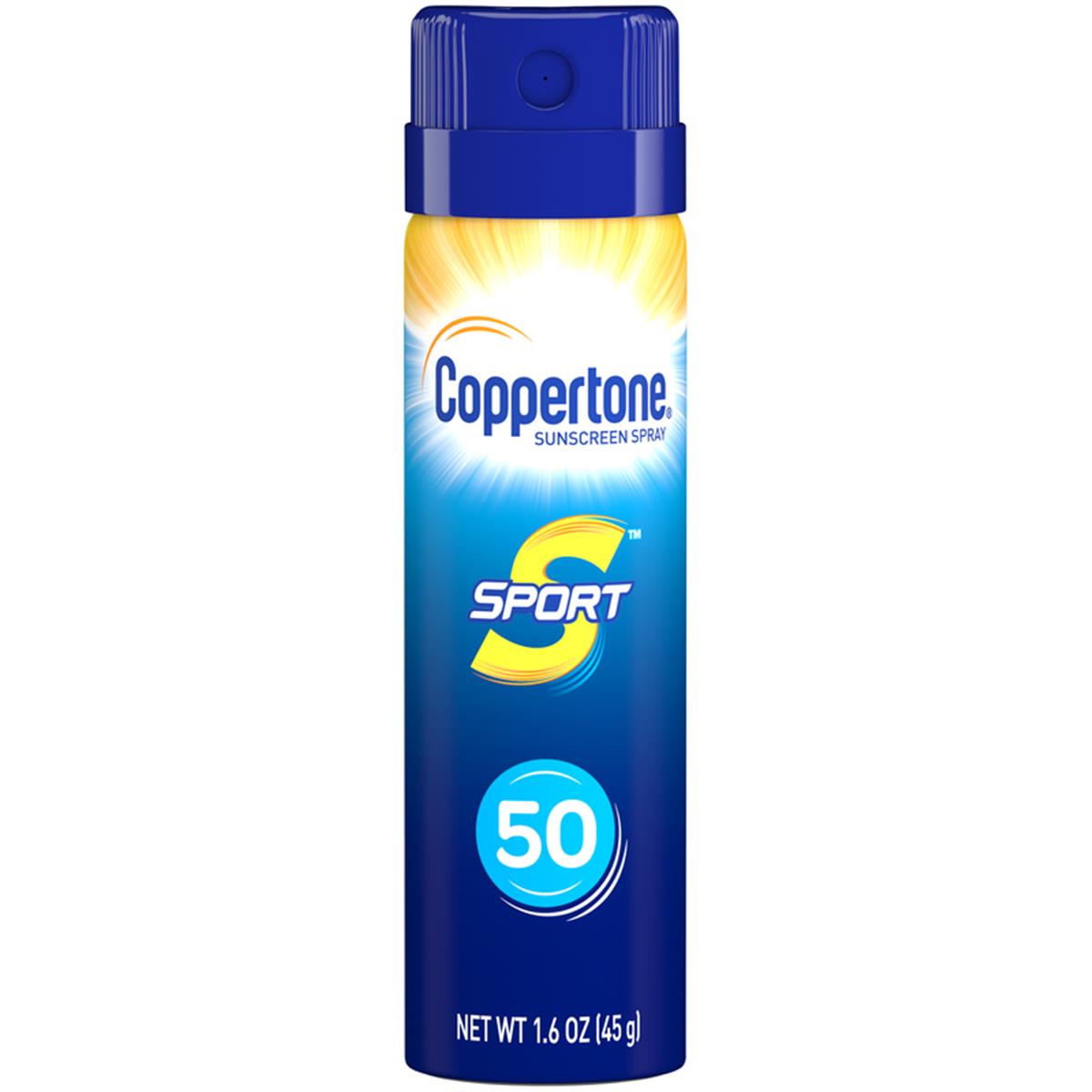Picture of Coppertone 9073344 1.6 oz Sport Sunscreen Spray