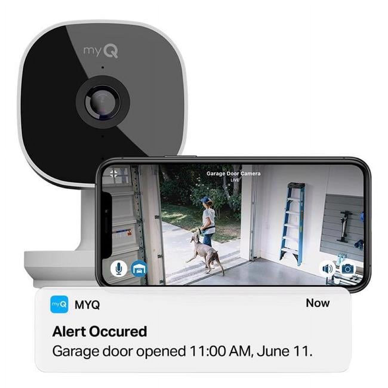 Plug-in Indoor Security Camera, White