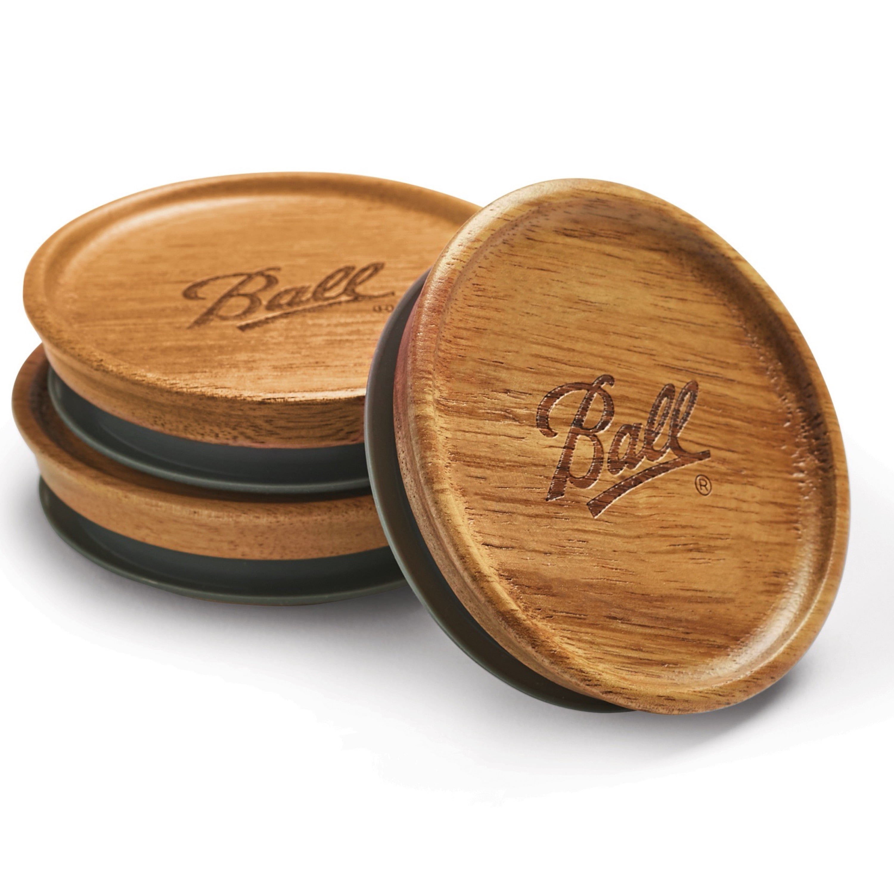Picture of Ball 6038568 Regular Mouth Storage Lid&#44; Pack of 3