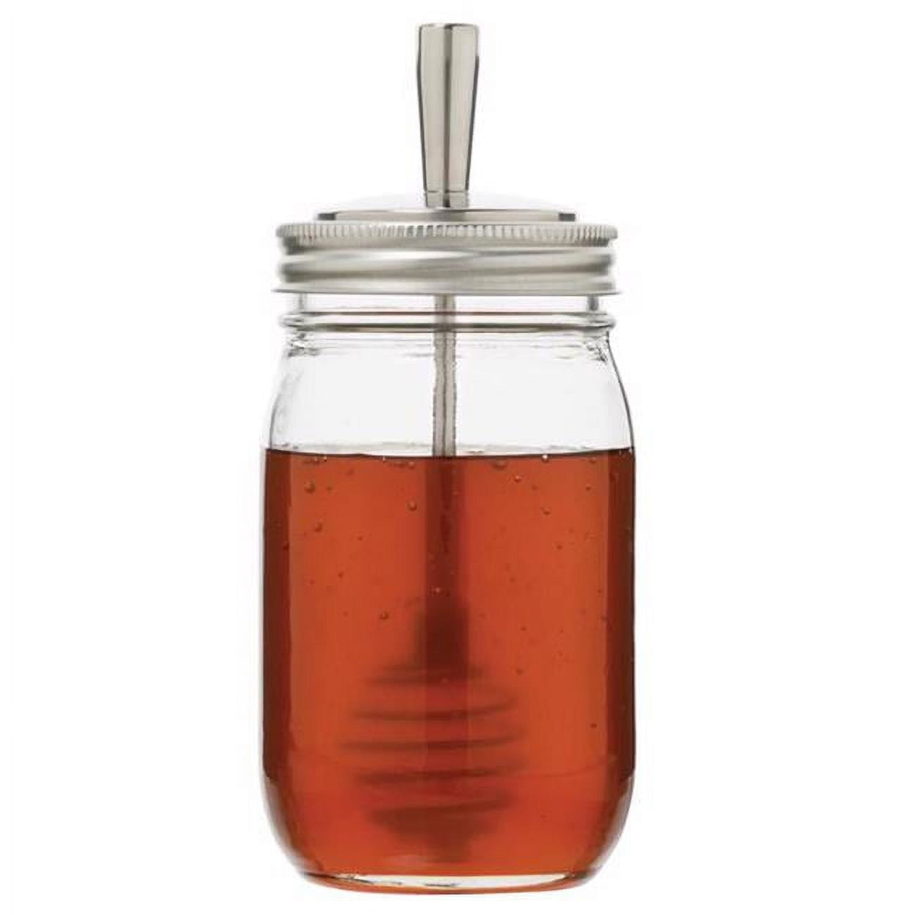 Picture of Jarware 6039013 Regular Mouth Decorative Jar Lid Honey Dripper
