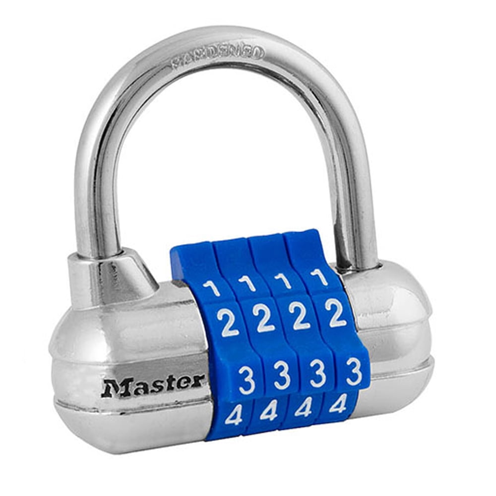 Picture of Master Lock 5037010 2.25 in. W 4-Digit Combination Padlock