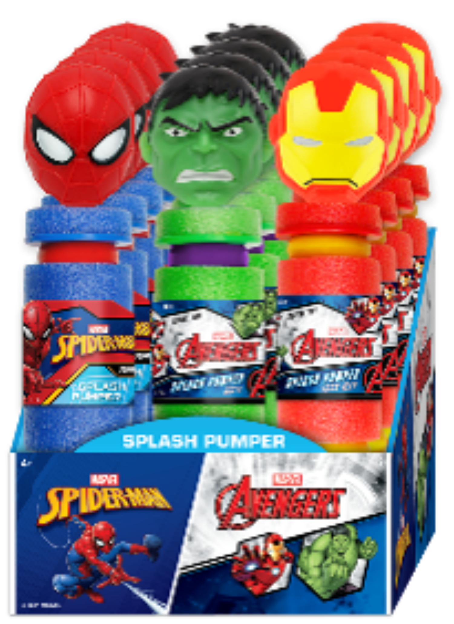 Plastic Water Splash Pumper Foam - Pack of 12