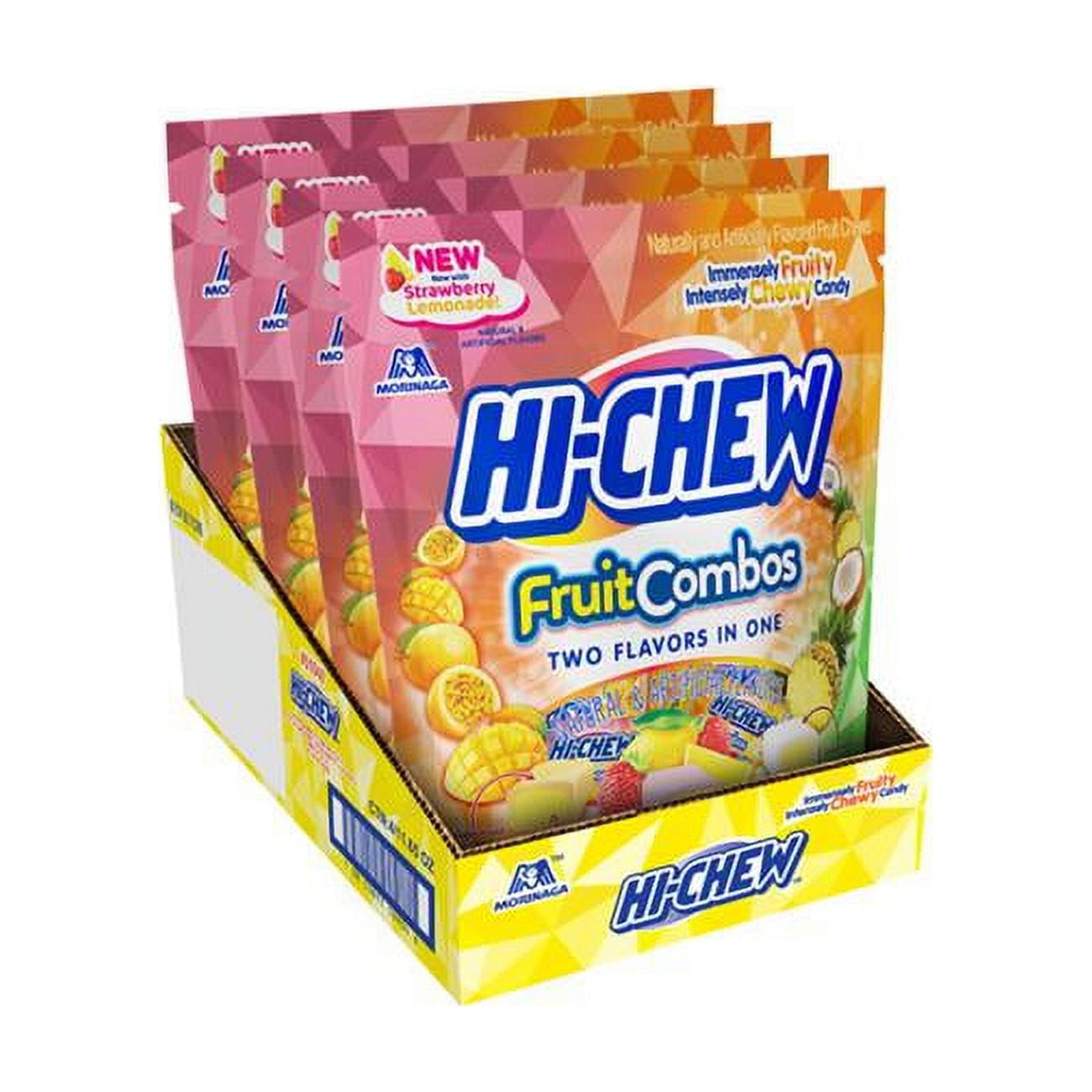 Picture of Hi-Chew 6010586 11.65 oz Morinaga Fruit Combo Mix Chewy Candy, Pack of 4
