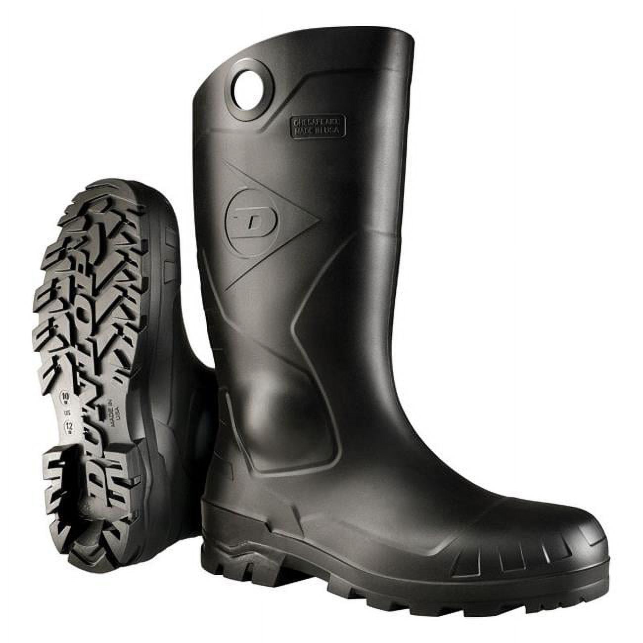 8002925 Dunlop Chesapeake Mens Waterproof Boots, Black - Size 12 US