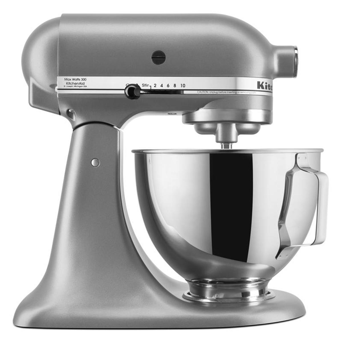Picture of KitchenAid 6016348 4.5 qt. 10 speed Stand Mixer&#44; Silver