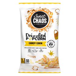Picture of Kennys Candy 6029409 5.5 oz Bagged Sweet Chaos Candy Corn Drizzled Popcorn - Pack of 12