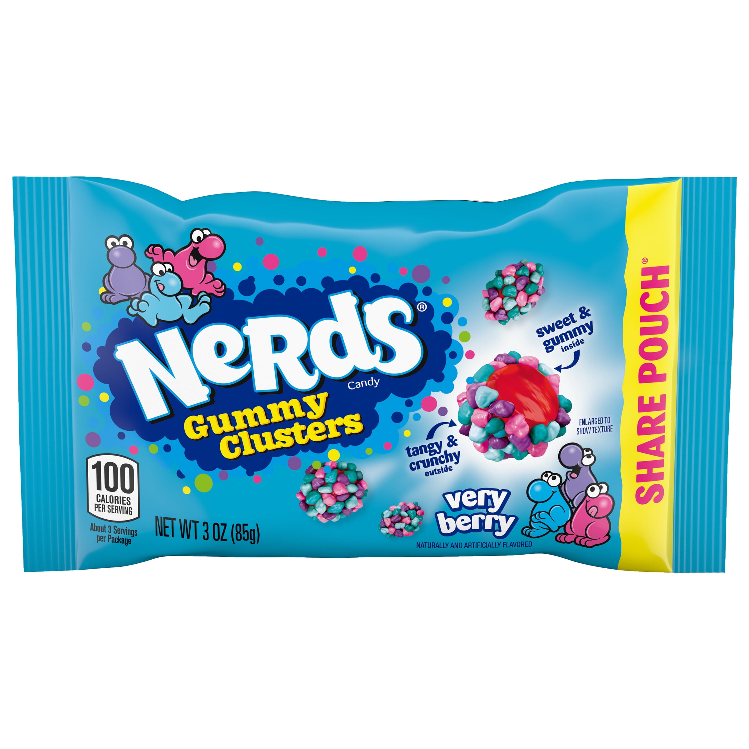 Picture of Nerds 6029383 3 oz Very Berry Clusters Gummy Candy - Pack of 12