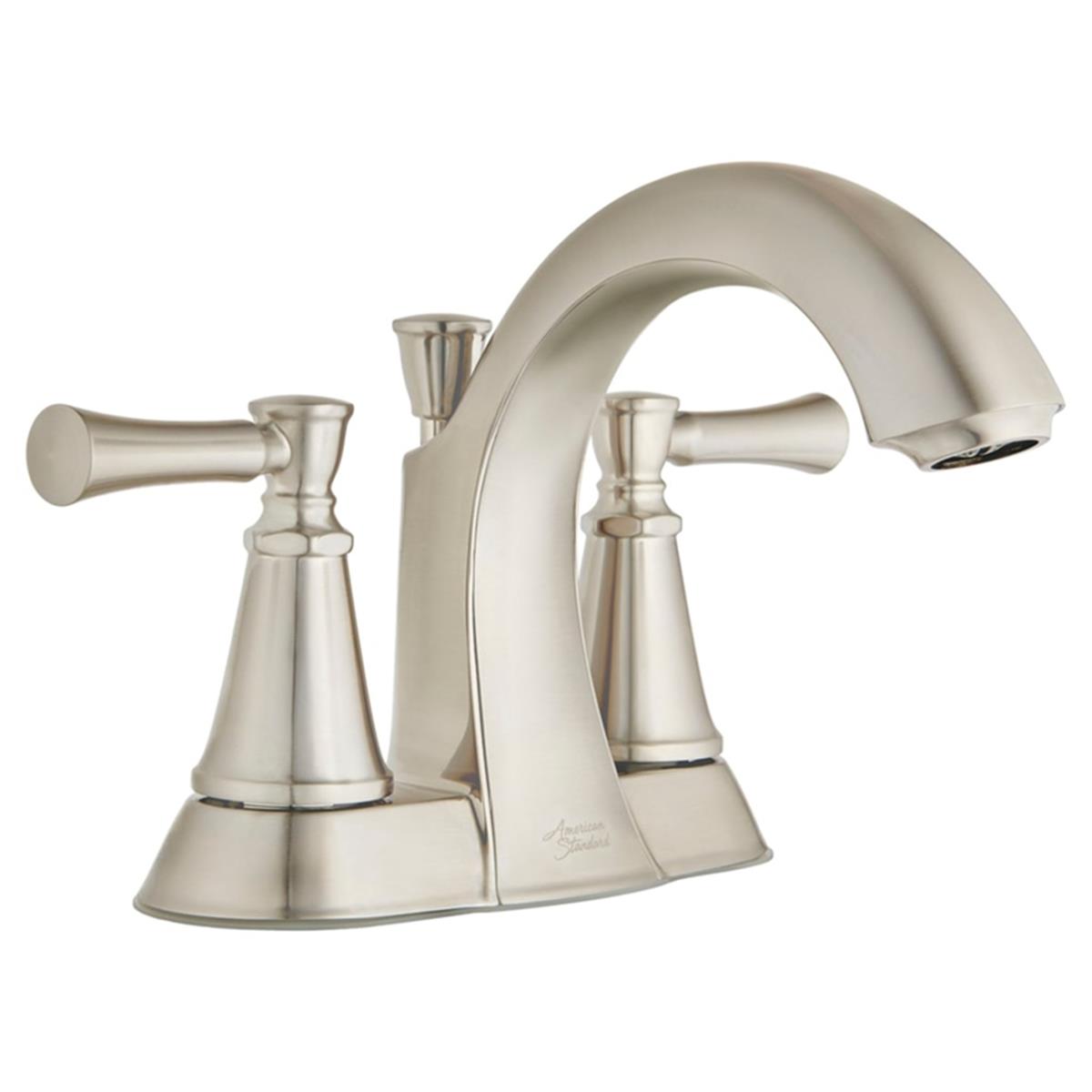 4011016 4 in. Chancellor Centerset Bathroom Sink Faucet, Brushed Nickel -  American Standard