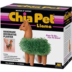Picture of Chia Pet 9036673 Llama Decorative Planter Clay&#44; Brown