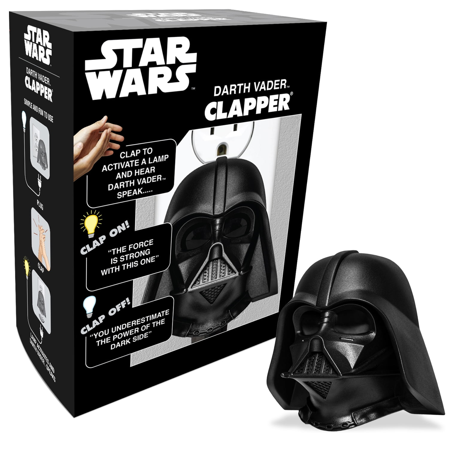 Picture of Clapper 6008391 Star Wars Darth Vader Switch Plastic&#44; Black