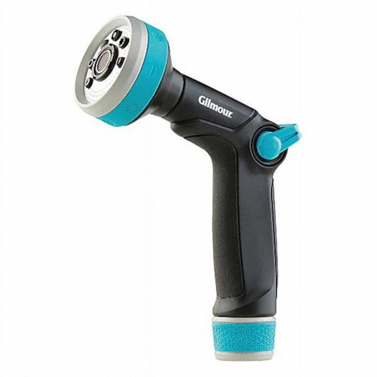 Picture of Gilmour 7632110 Swivel Connect 8 Pattern 8-Pattern Metal Nozzle&#44; Aqua