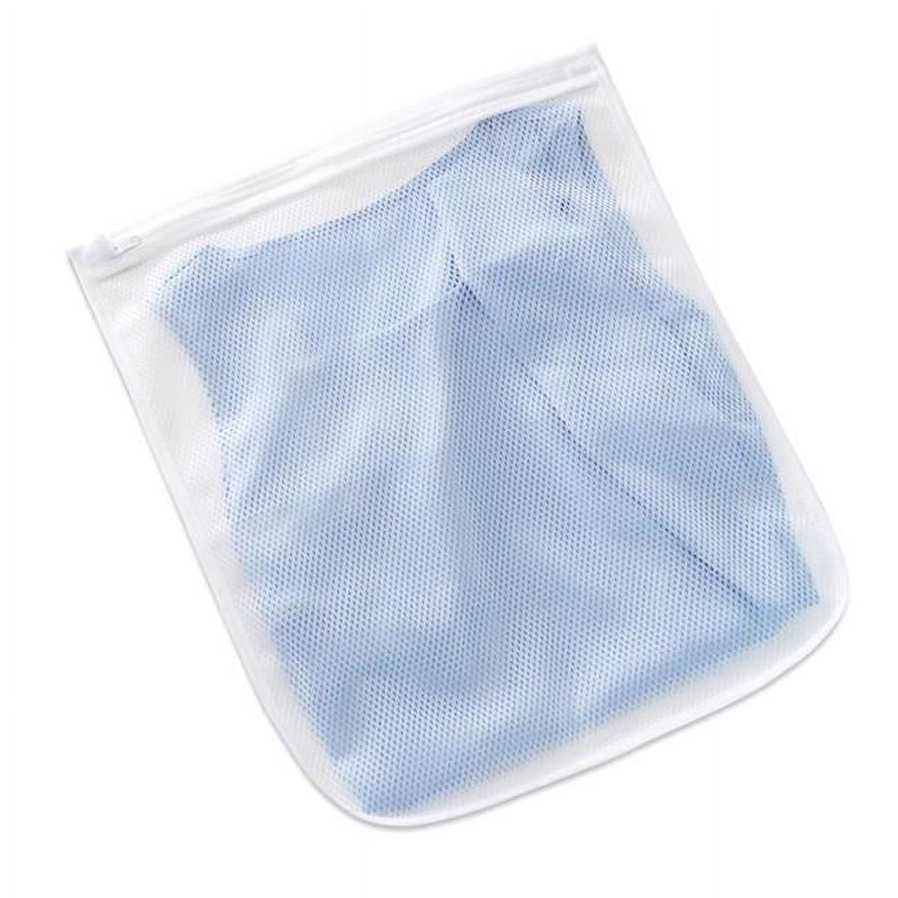 Picture of Whitmor 6046855 Fabric Collapsible Laundry Bag, White