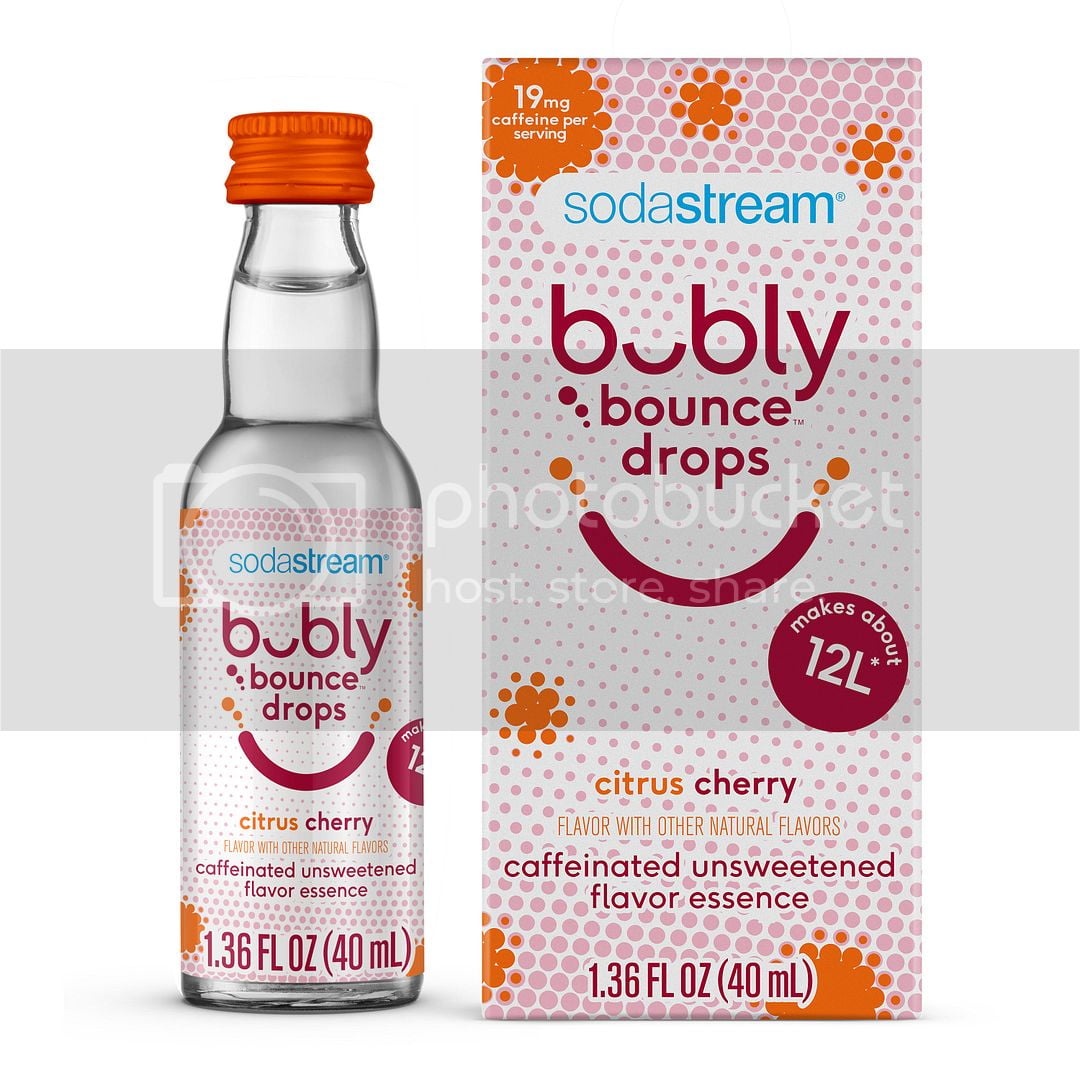 Picture of SodaStream 6042182 40 ml Bubly Bounce Cherry Citrus Fruit Drops