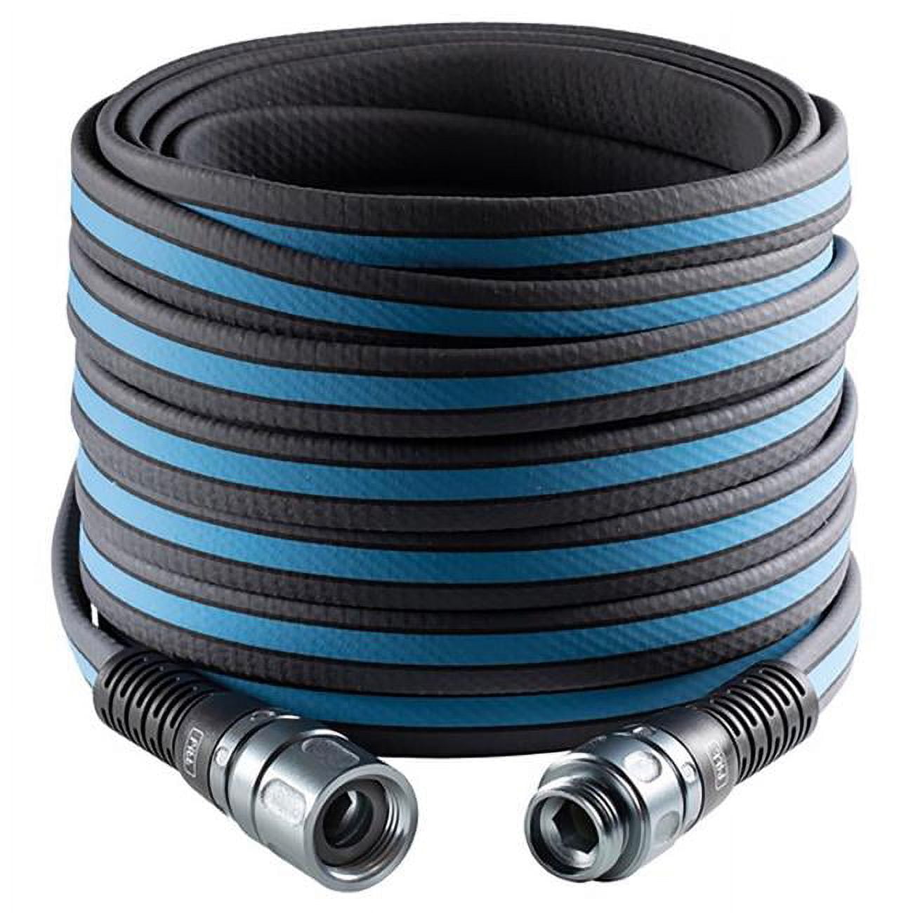0.62 in. x 100 ft. Force Pro Heavy Duty Premium Grade Garden Hose, Black & Blue - Pack of 4